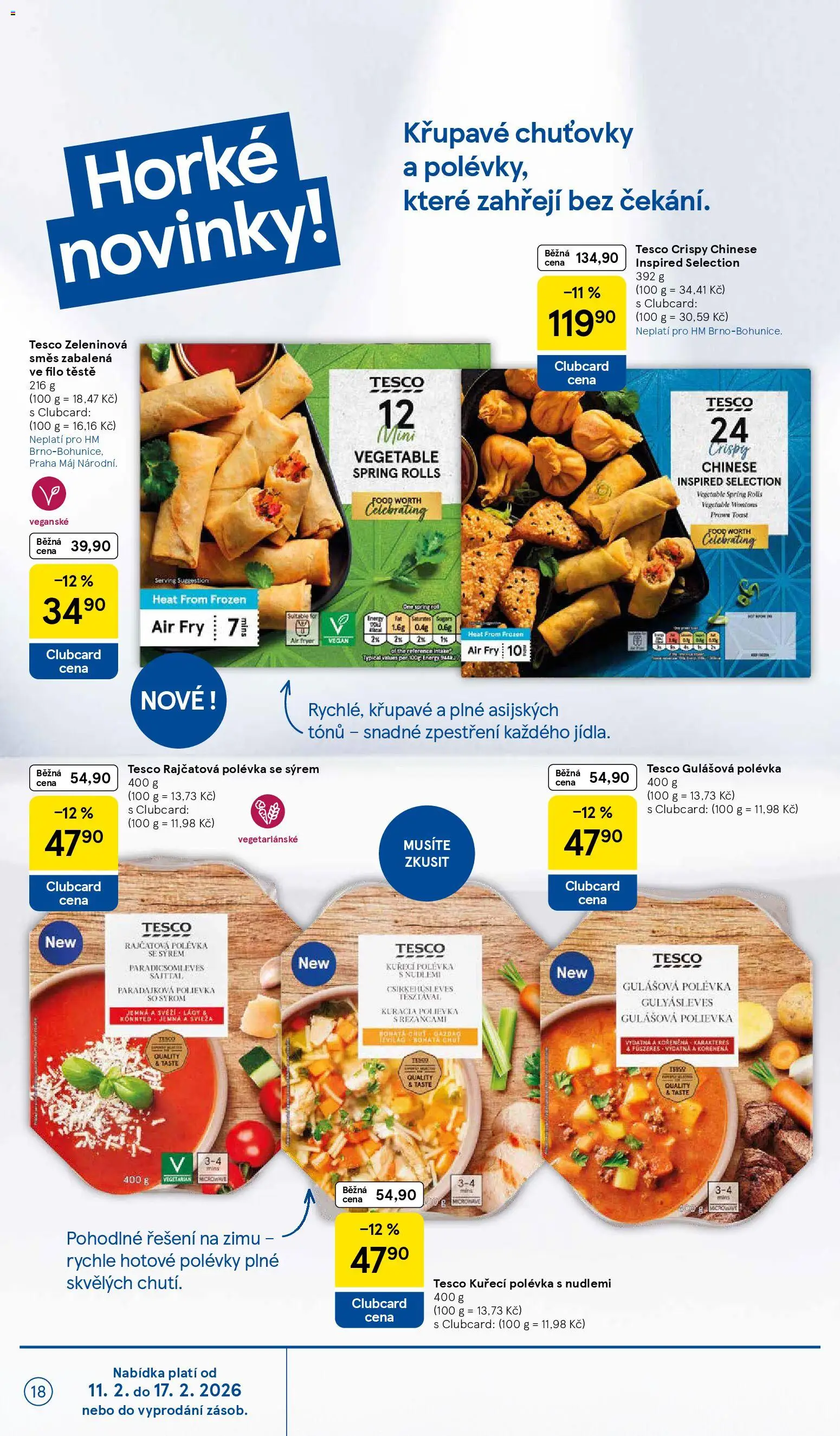 Tesco leták - Hypermarket od 11.02.2026 | Strana: 18