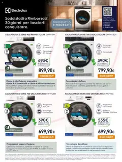 Anteprima del volantino Unieuro Asciugatrici catalogo valido a partire dal 17.10.2025 | Pagina: 2 | Prodotti: Asciugatrice, Lenzuola