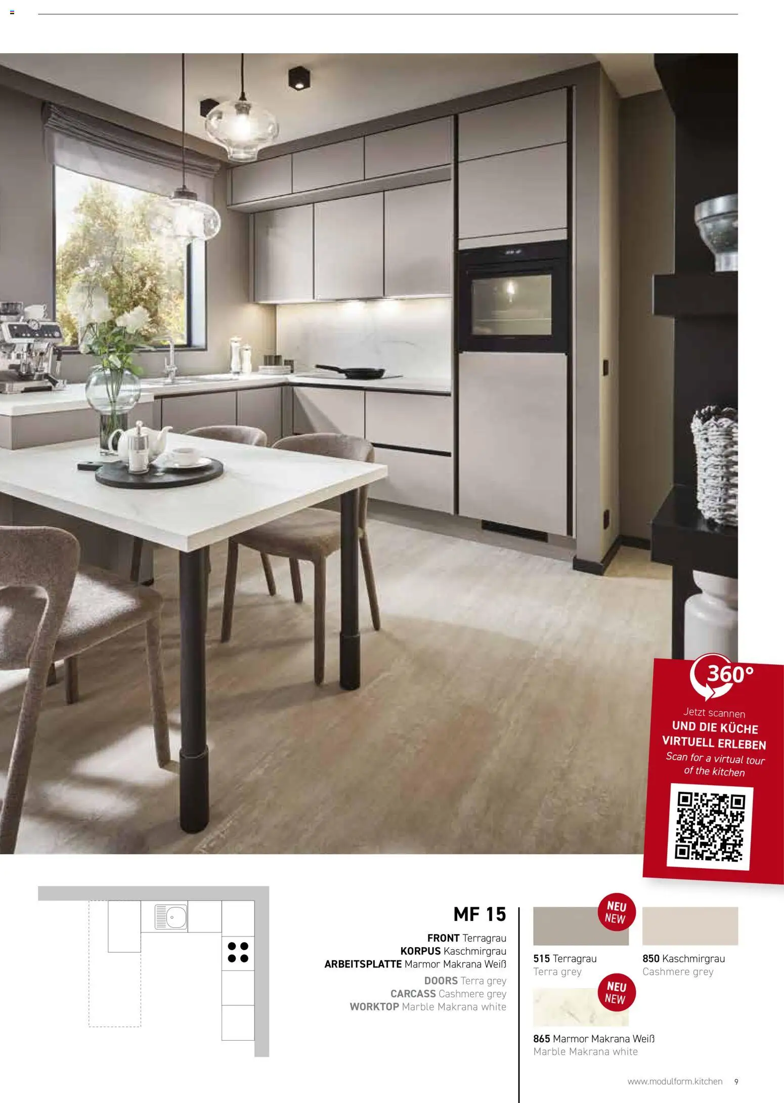 Ostermann Modulform Küchenprospekt 2026 – gültig ab 01.01.2026 | Seite: 9 | Produkte: Küche