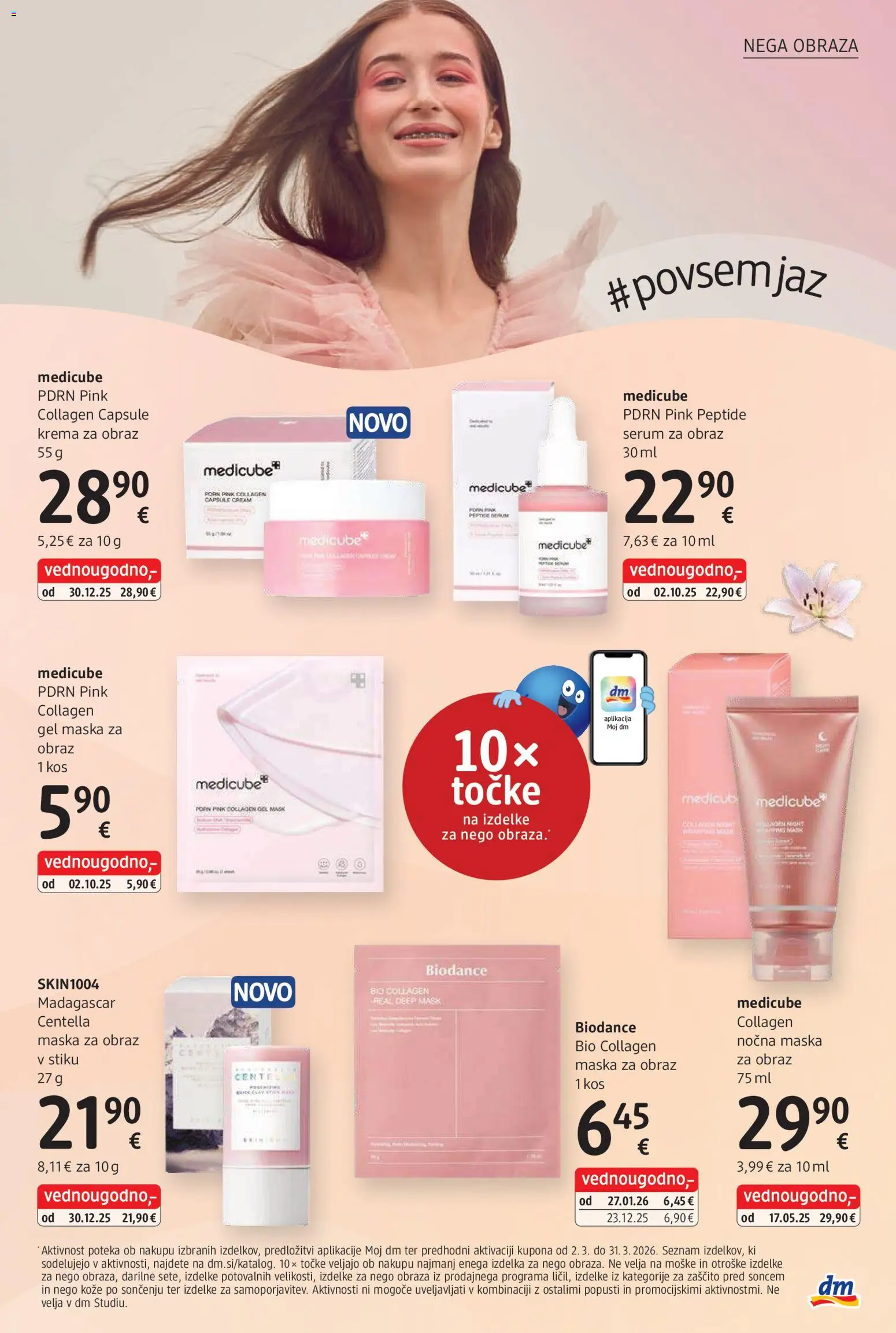 Novi DM Drogerie Markt katalog ponudbe – veljaven od 02.03.2026 | Stran: 7 | Izdelki: Maska za obraz, Krema, Maska, Krema za obraz