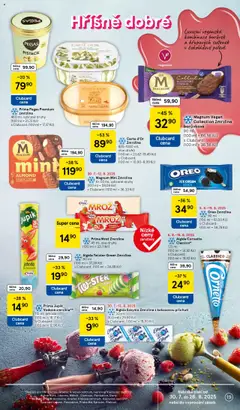 Tesco leták - Hypermarket od 06.08.2025 | Strana: 19 | Produkty: Oreo zmrzlina, Vegan, Pistácie, Oreo