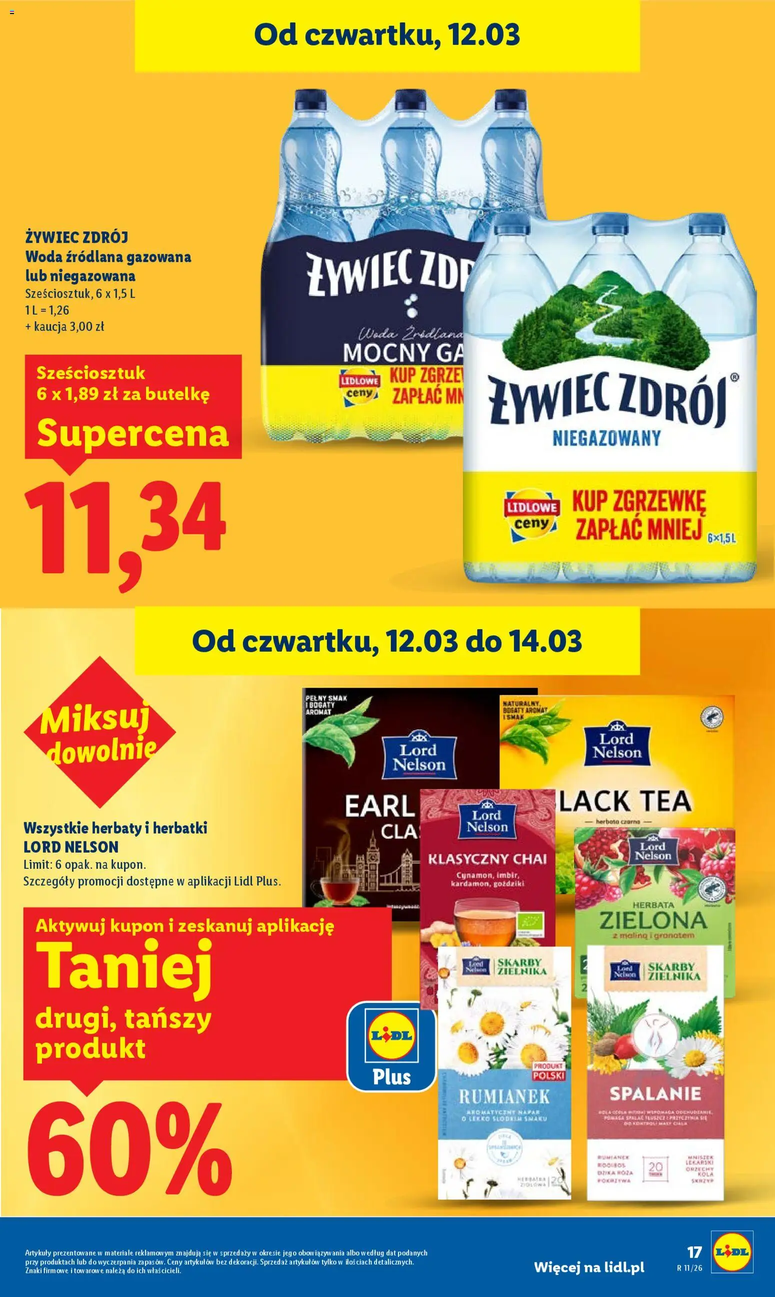 Lidl Polsko leták od 12.03.2026 | Strana: 17 | Produkty: Kola