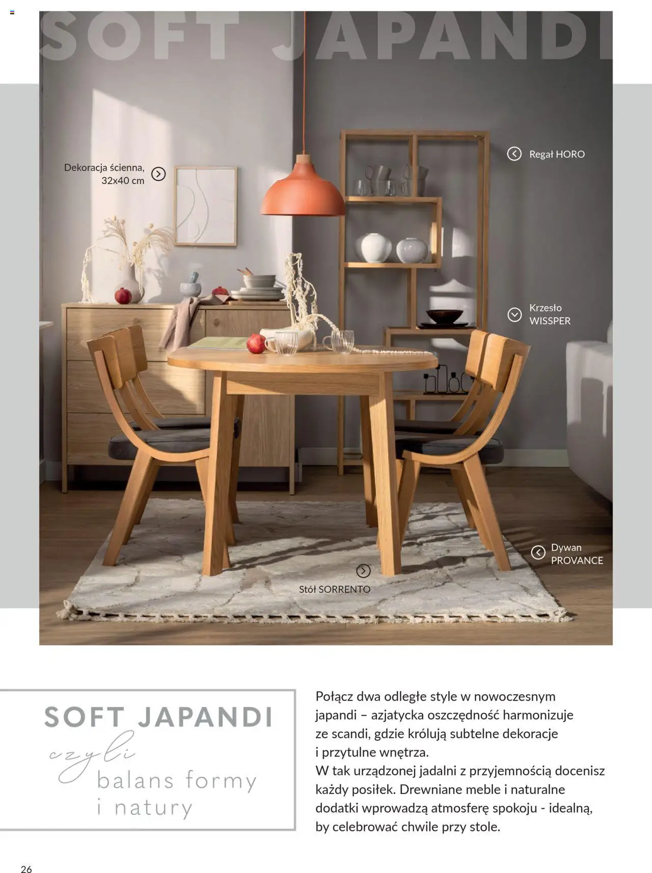 Salony Agata Gazetka - Trendbook od 21.03.2025 | Strona: 26 | Produkty: Stół, Krzesło, Dywan, Regał