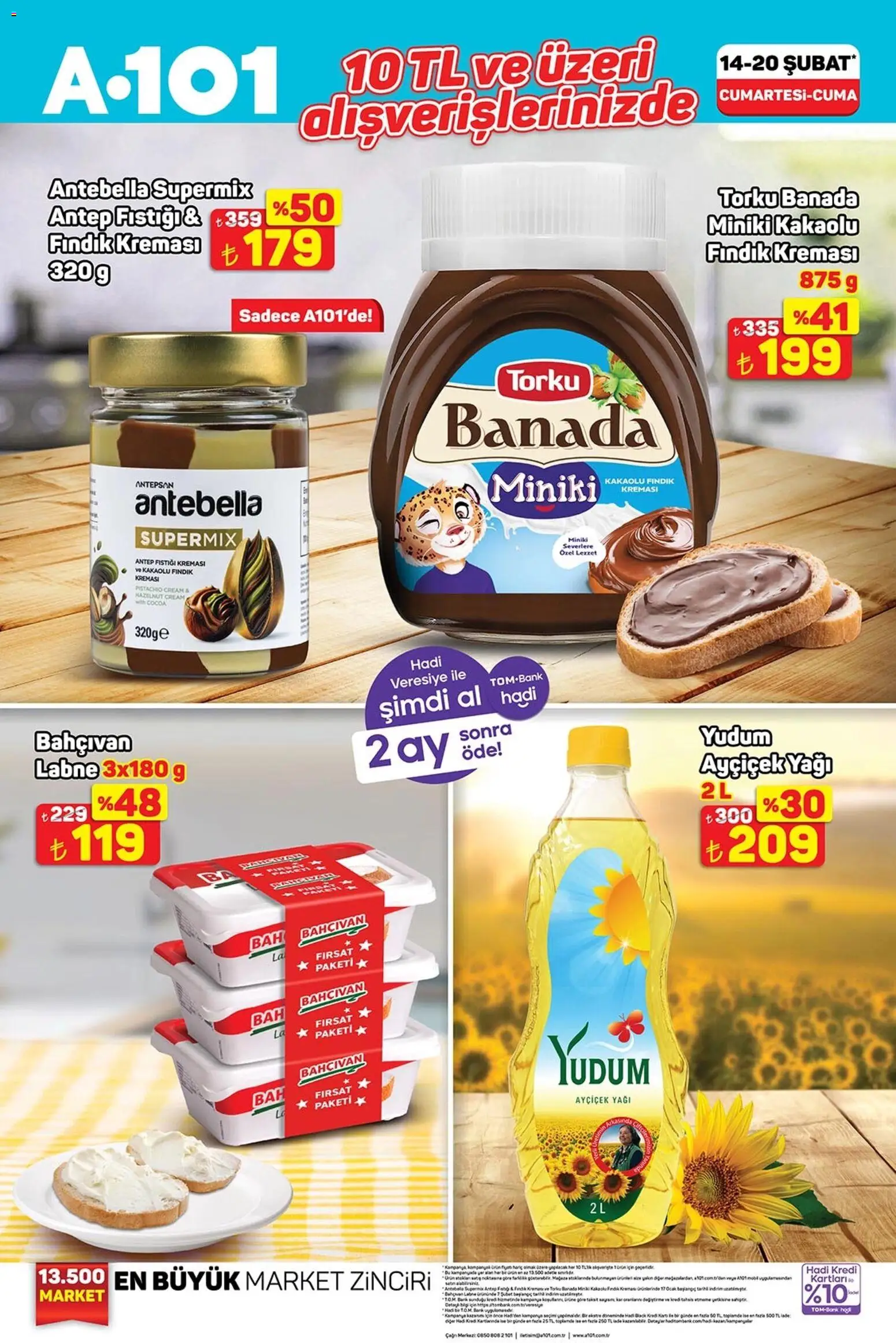 A101 Katalog - 14.02.2026 tarihinden itibaren geçerlidir | Sayfa: 7 | Ürünler: Fındık, Ocak