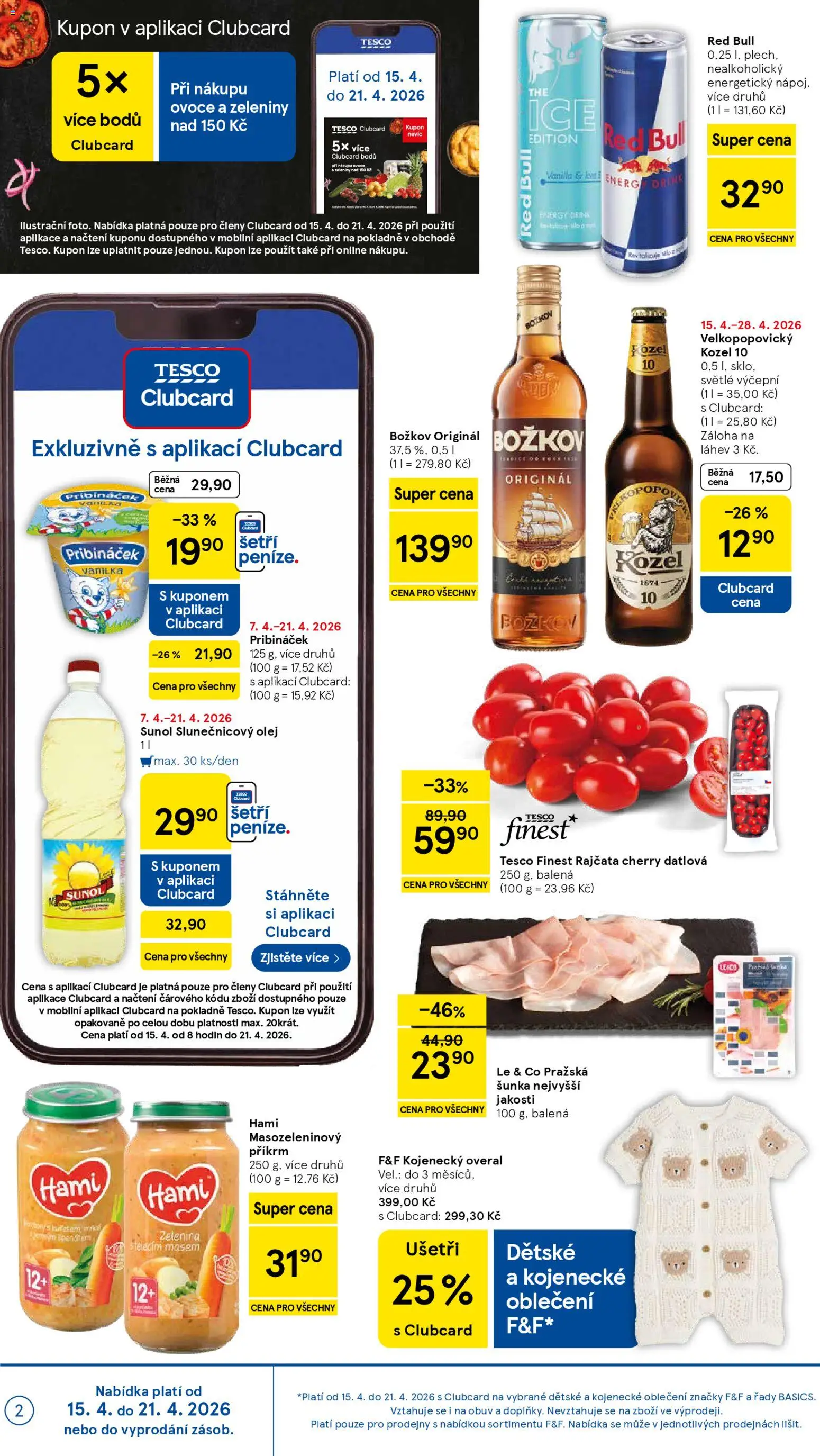 Tesco leták - Supermarket od 15.04.2026 | Strana: 2