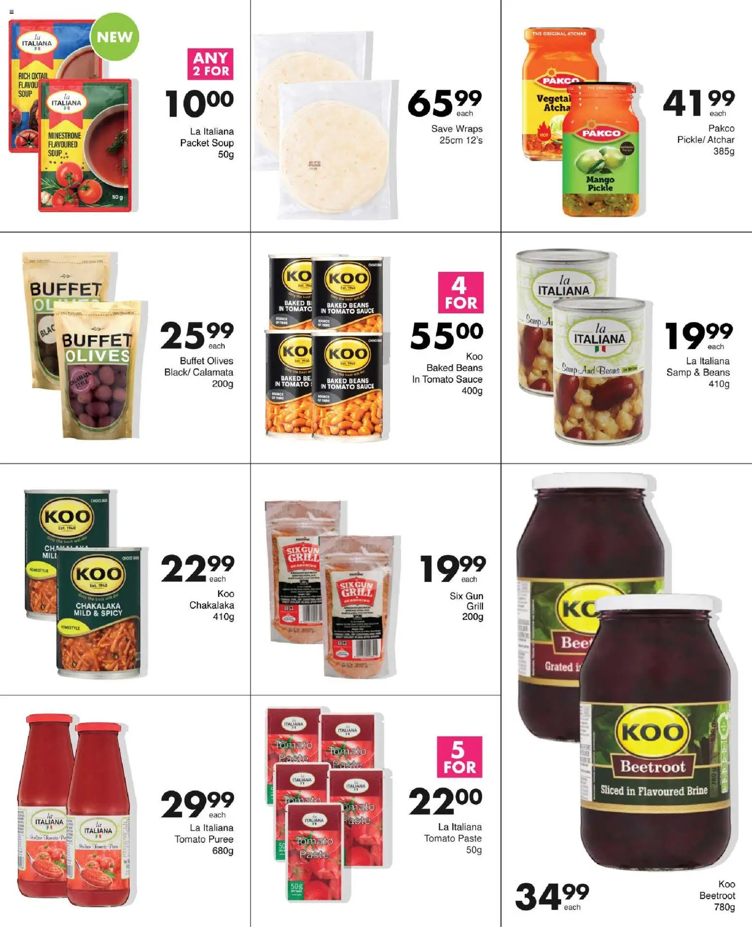New Save catalogue – valid from 25.03.2026 | Page: 20 | Products: Beans, Baked beans, Grill, Soup