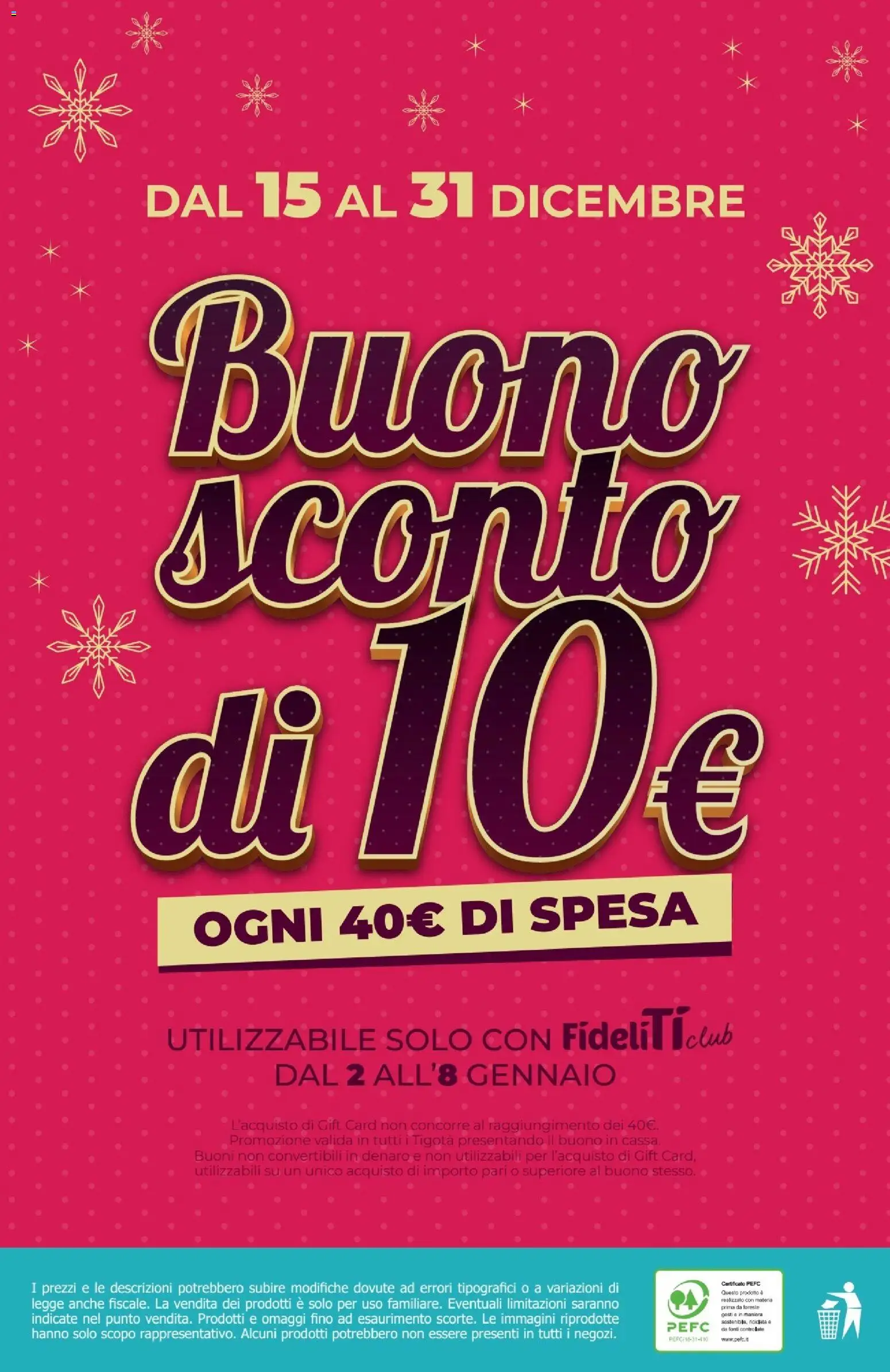 Volantino Tigotà del 01.12.2025 | Pagina: 32