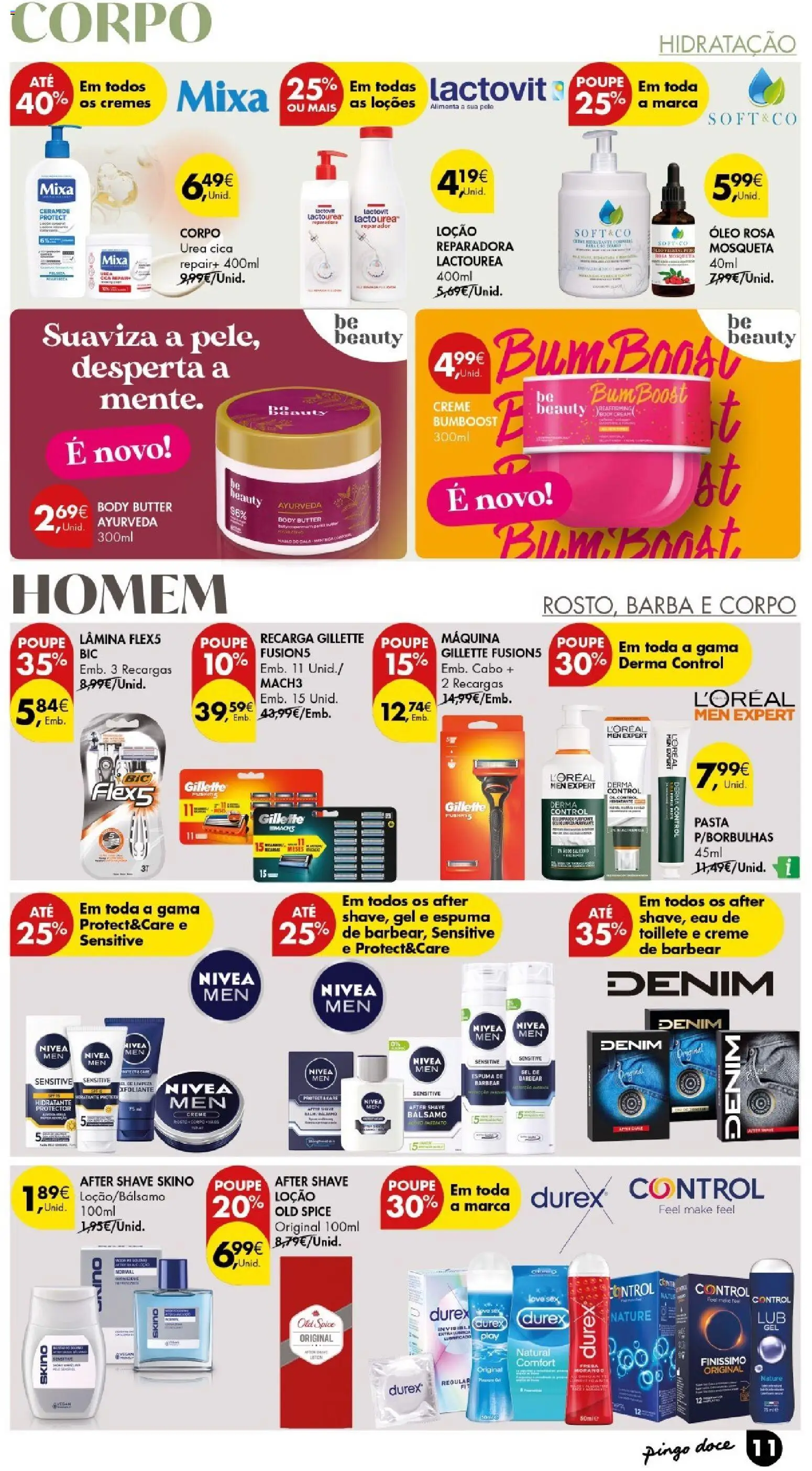 Pingo Doce - Cabazes de Natal │ válido de 16.12.2025 | Página: 11 | Produtos: Cabo, Aftershave, Óleo, Creme