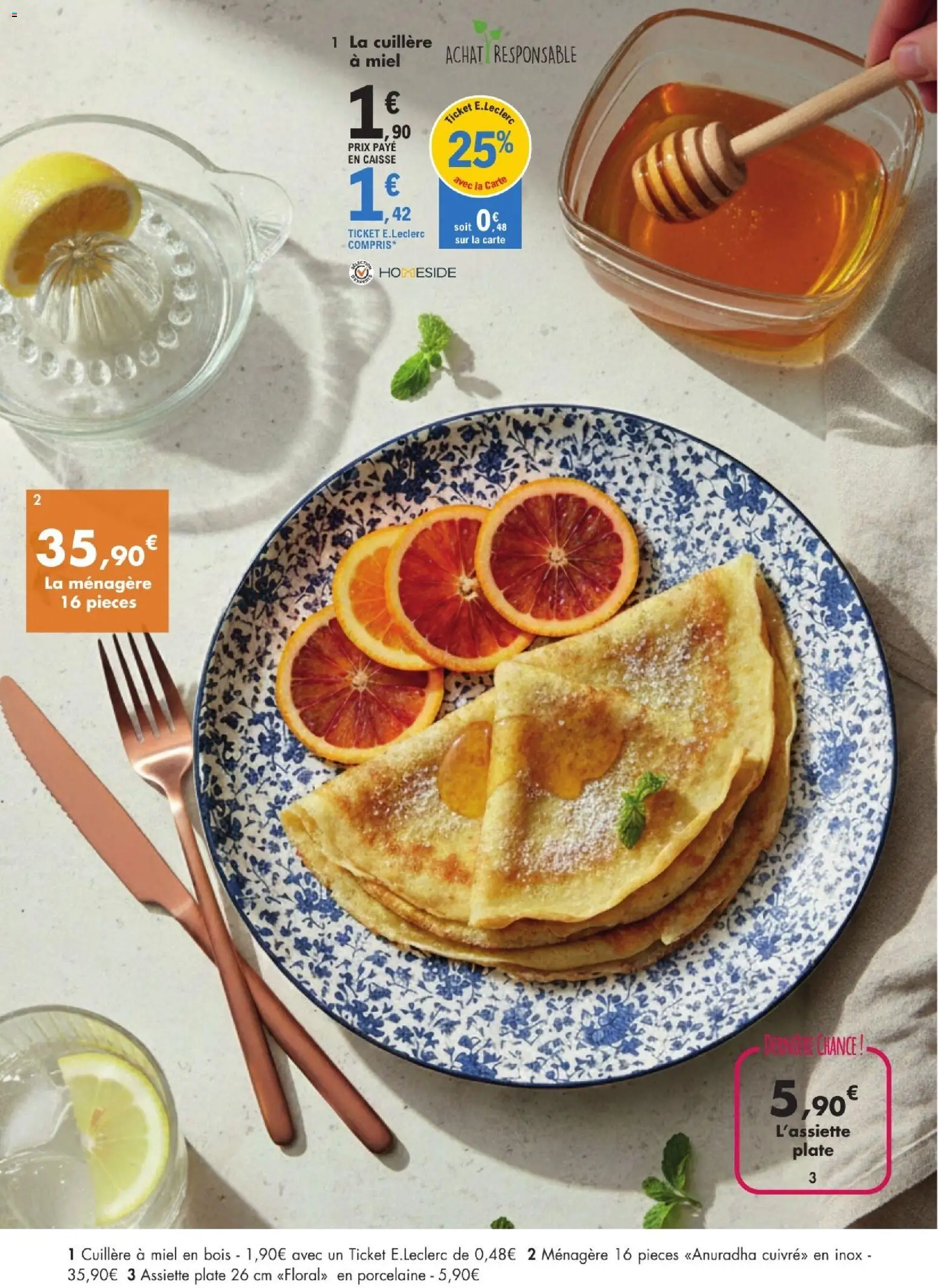 {H1} | Page: 10 | Produits: Miel, Porcelaine