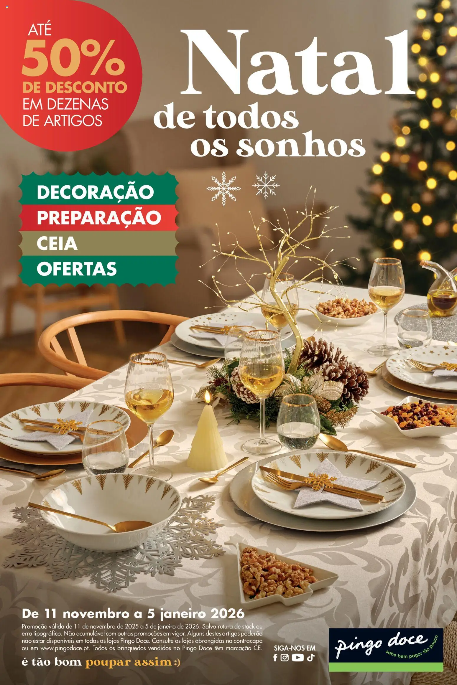 Pingo Doce - Natal │ válido de 11.11.2025 | Página: 1