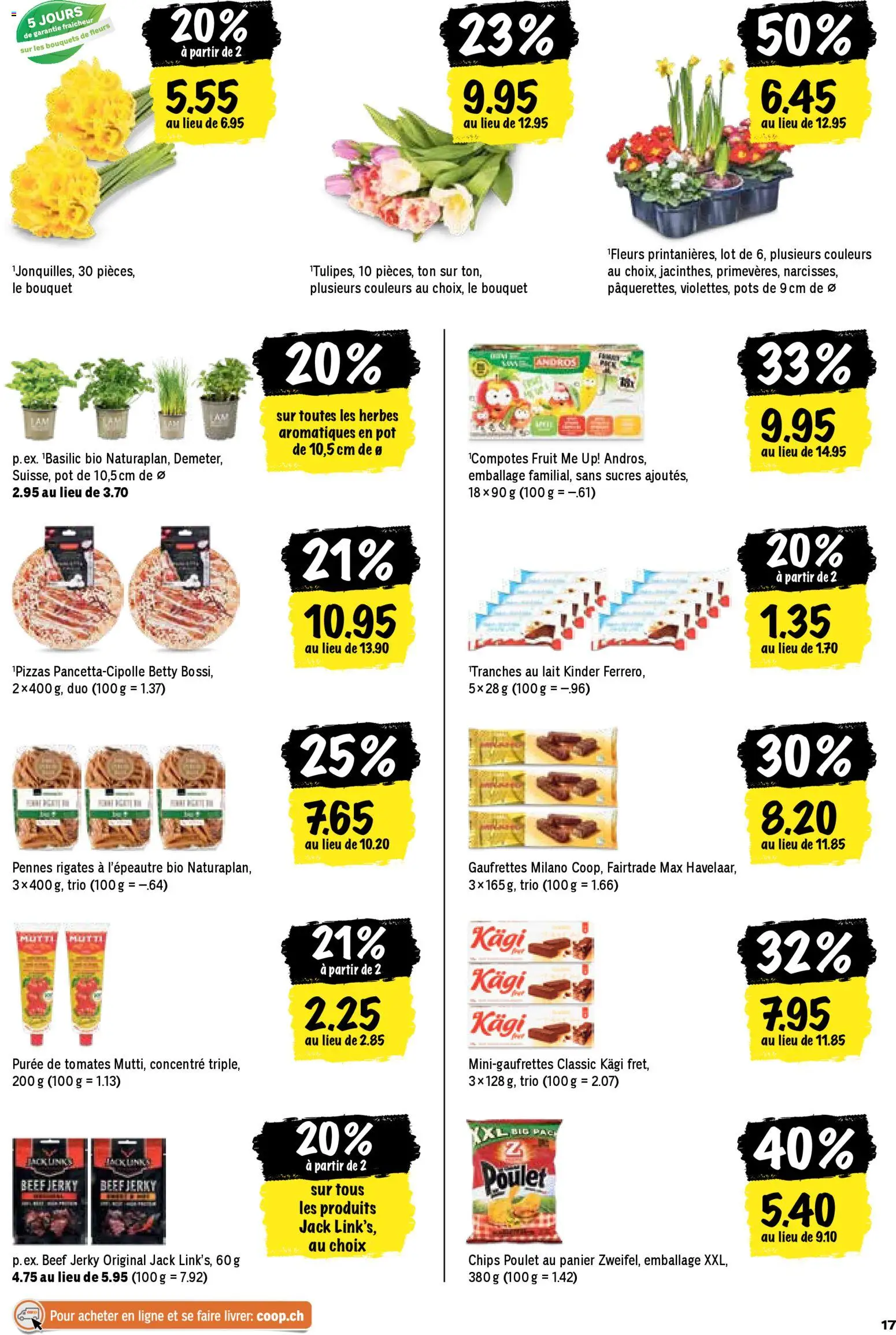 Coop aktionen FR – gültig ab 19.03.2026 | Seite: 17 | Produkte: Chips