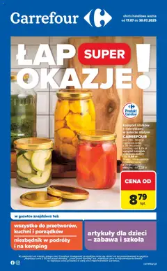 Pogląd oferty "Carrefour Gazetka - Łap okazje od czwartku" - ważna od 17.07.2025