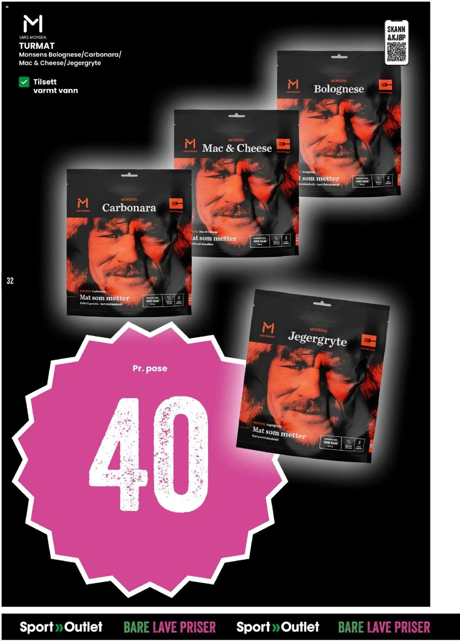 {H1} | Side: 32 | Produkter: Necessär, Вермішель