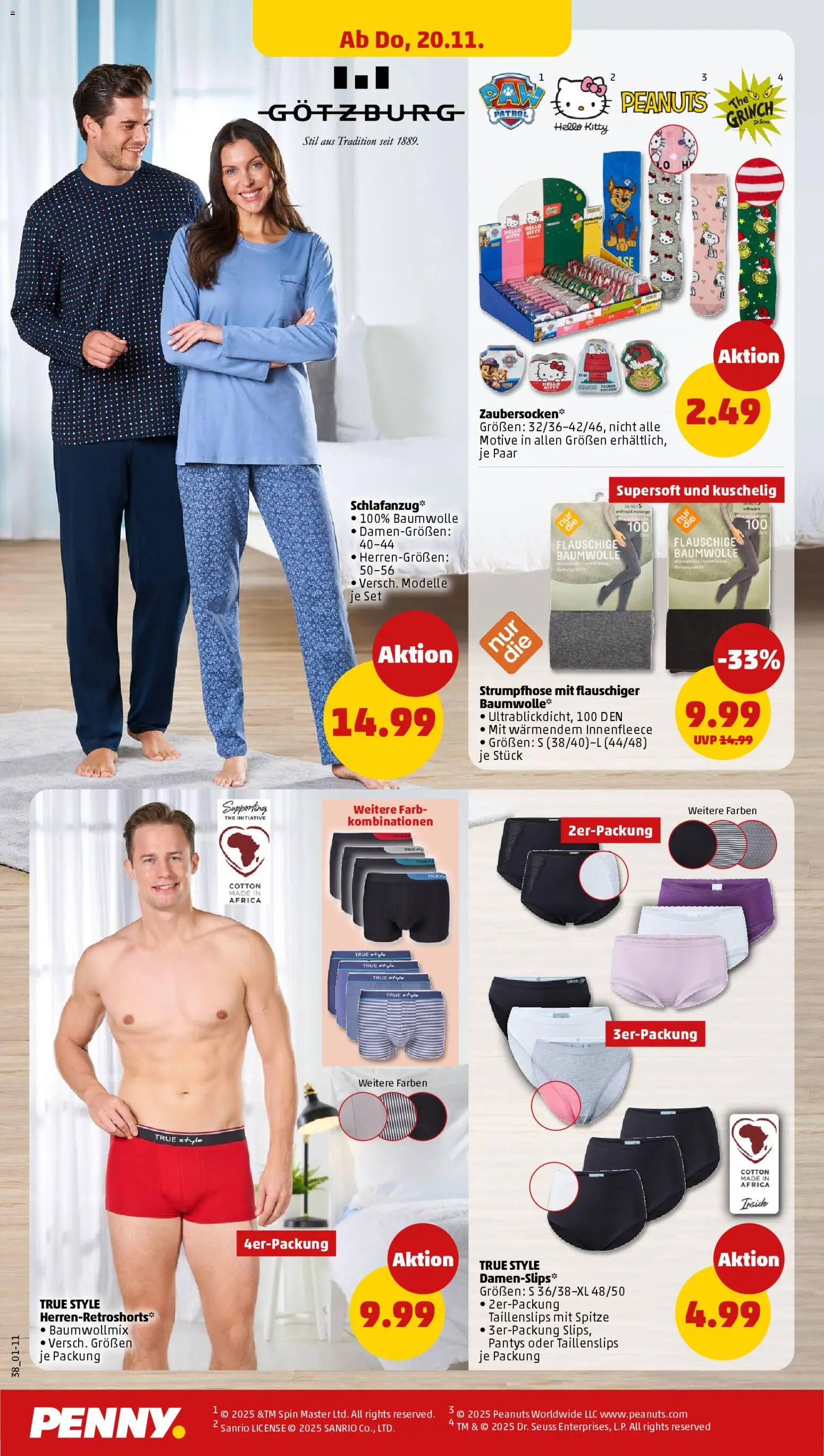 Penny Prospekt 	 – gültig ab 17.11.2025 | Seite: 30 | Produkte: Strumpfhose