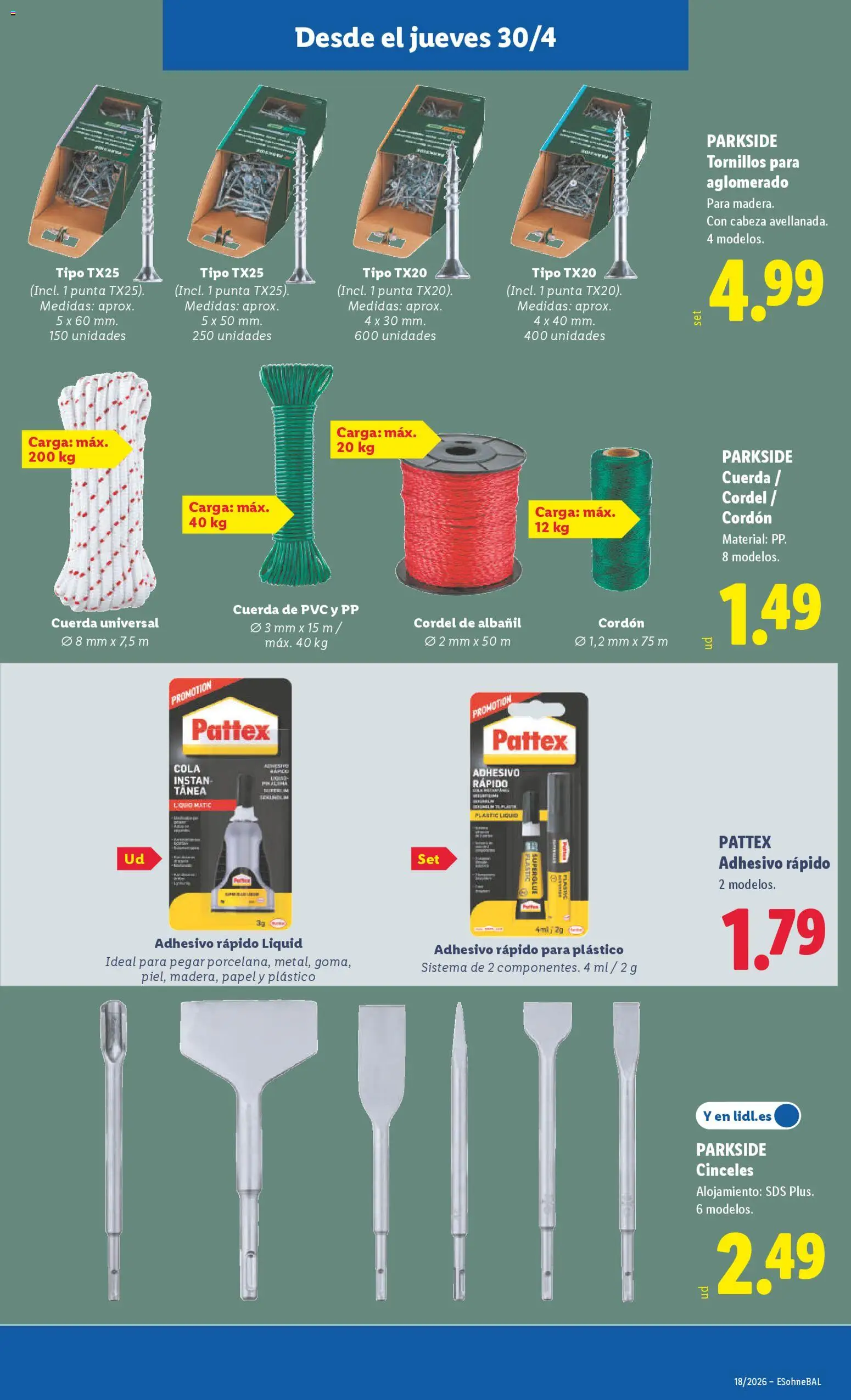 Lidl folleto de bazar │ válido desde el 27.04.2026 | Página: 27