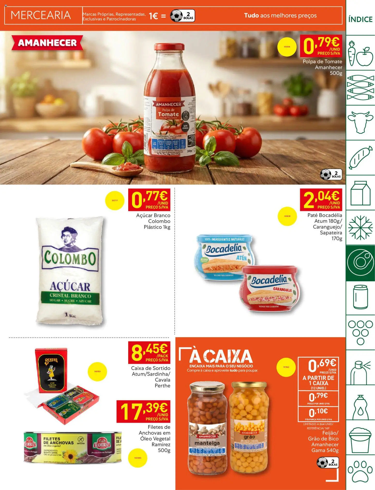 Recheio - Bons Negócios Madeira │ válido de 21.04.2026 | Página: 25 | Produtos: Caranguejo, Óleo, Açúcar, Tomate