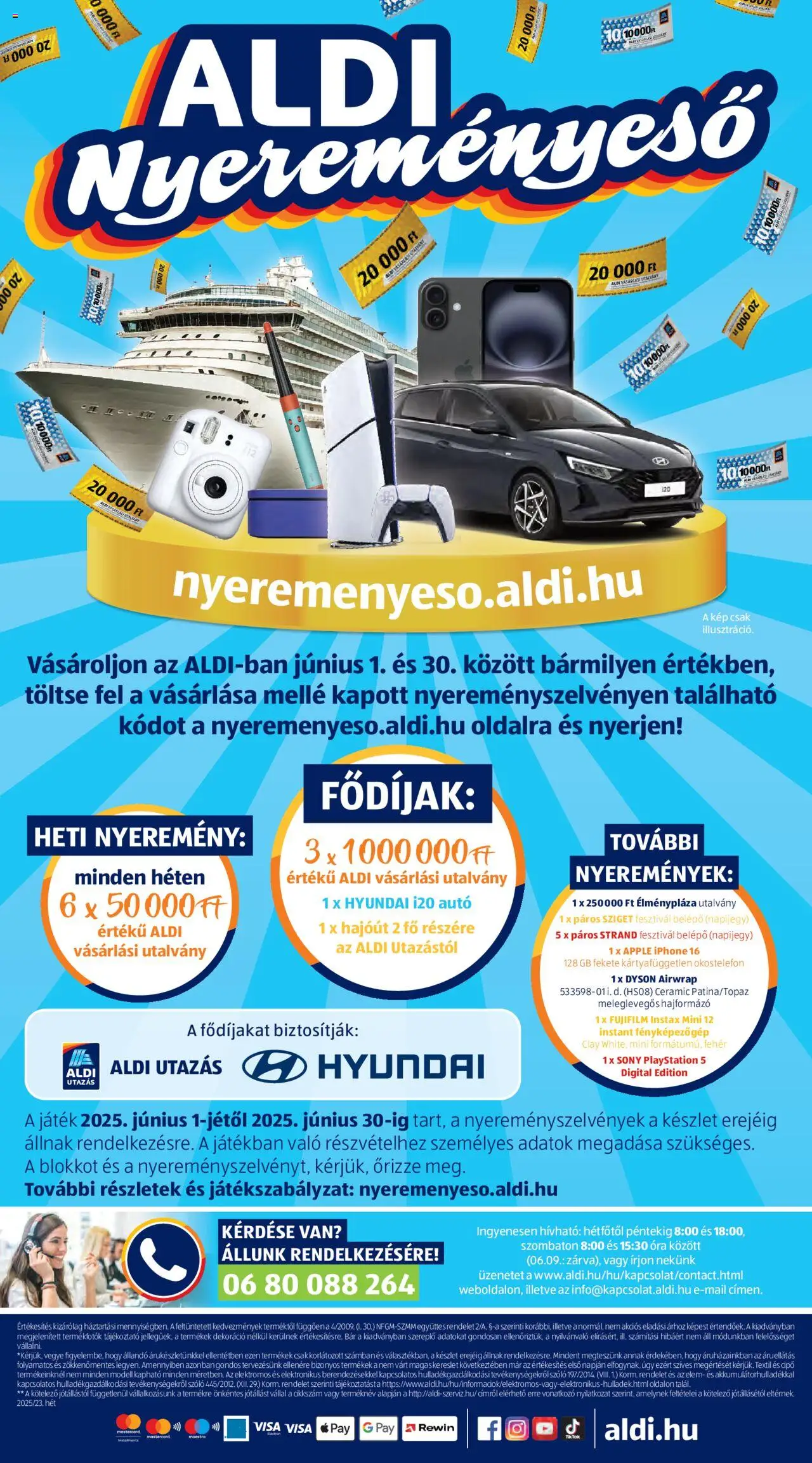 Aldi akciós ujság - amely érvényes a következő dátumtól: 05.06.2025 | Oldal: 50 | Termékek: Okostelefon, PlayStation, Smartphone, Dekoráció