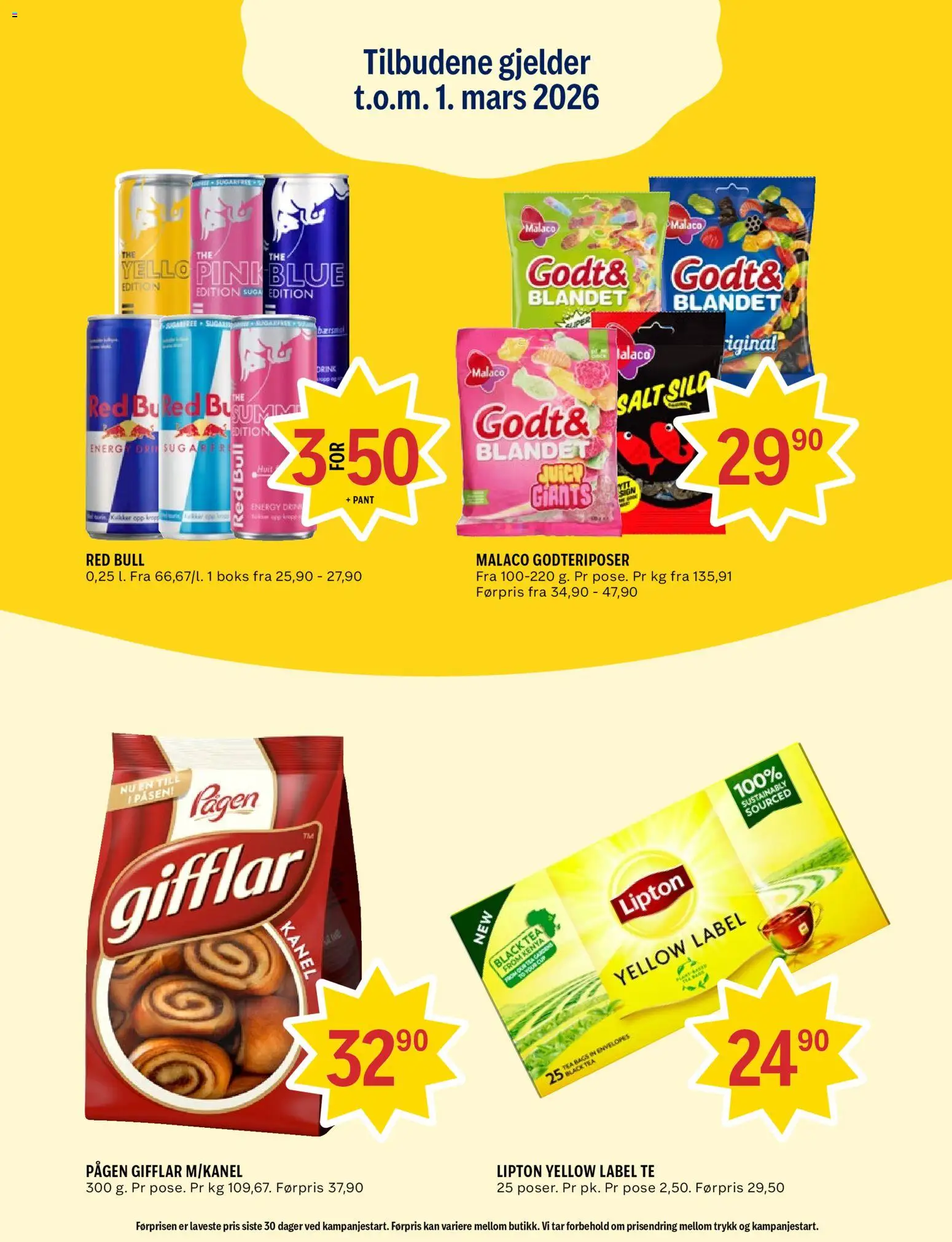 {H1} | Side: 8 | Produkter: Te, Суміш дитяча, Boks