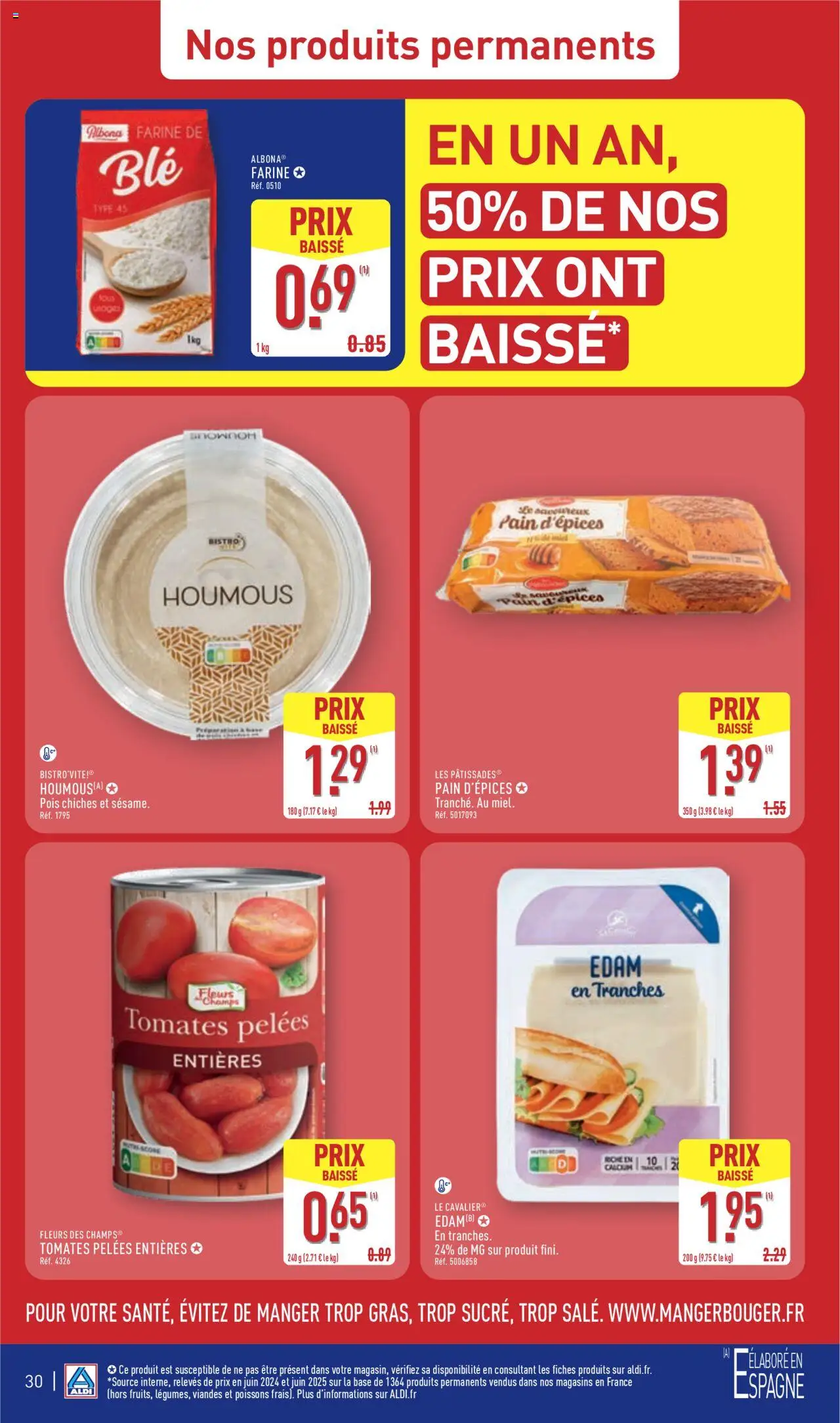  | Page: 33 | Produits: Base, Farine, Pois chiches, Pain