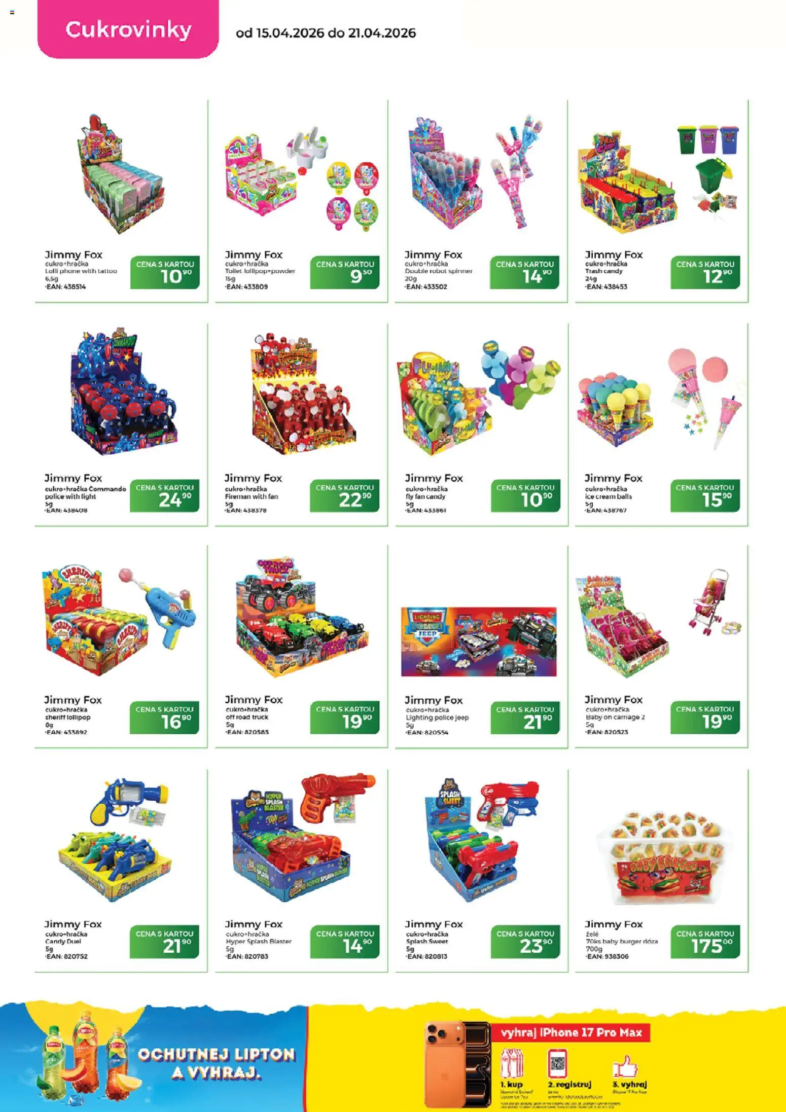 Tamda Foods leták od 15.04.2026 | Strana: 36 | Produkty: Dóza, Iphone, Robot, Police