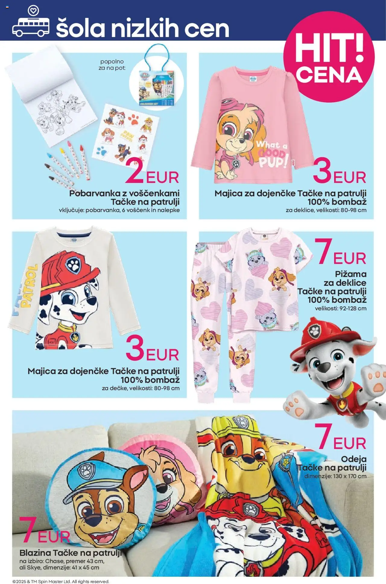 Pepco katalog │ velja od 07.08.2025 | Stran: 5 | Izdelki: Pižama, Blazina, Odeja, Majica