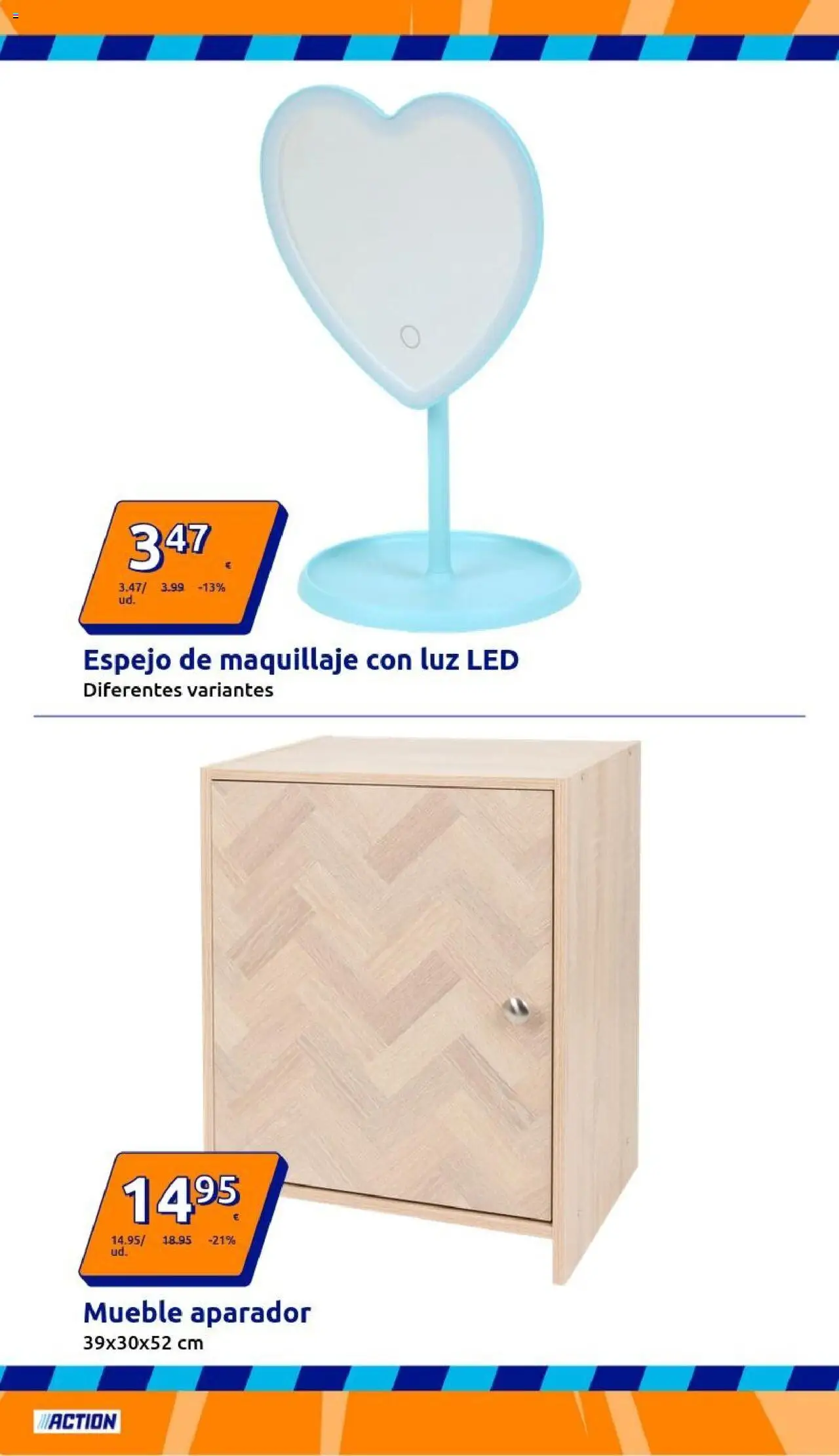 Action folleto │ válido desde el 01.10.2025 | Página: 22 | Productos: Maquillaje, Aparador, Espejo