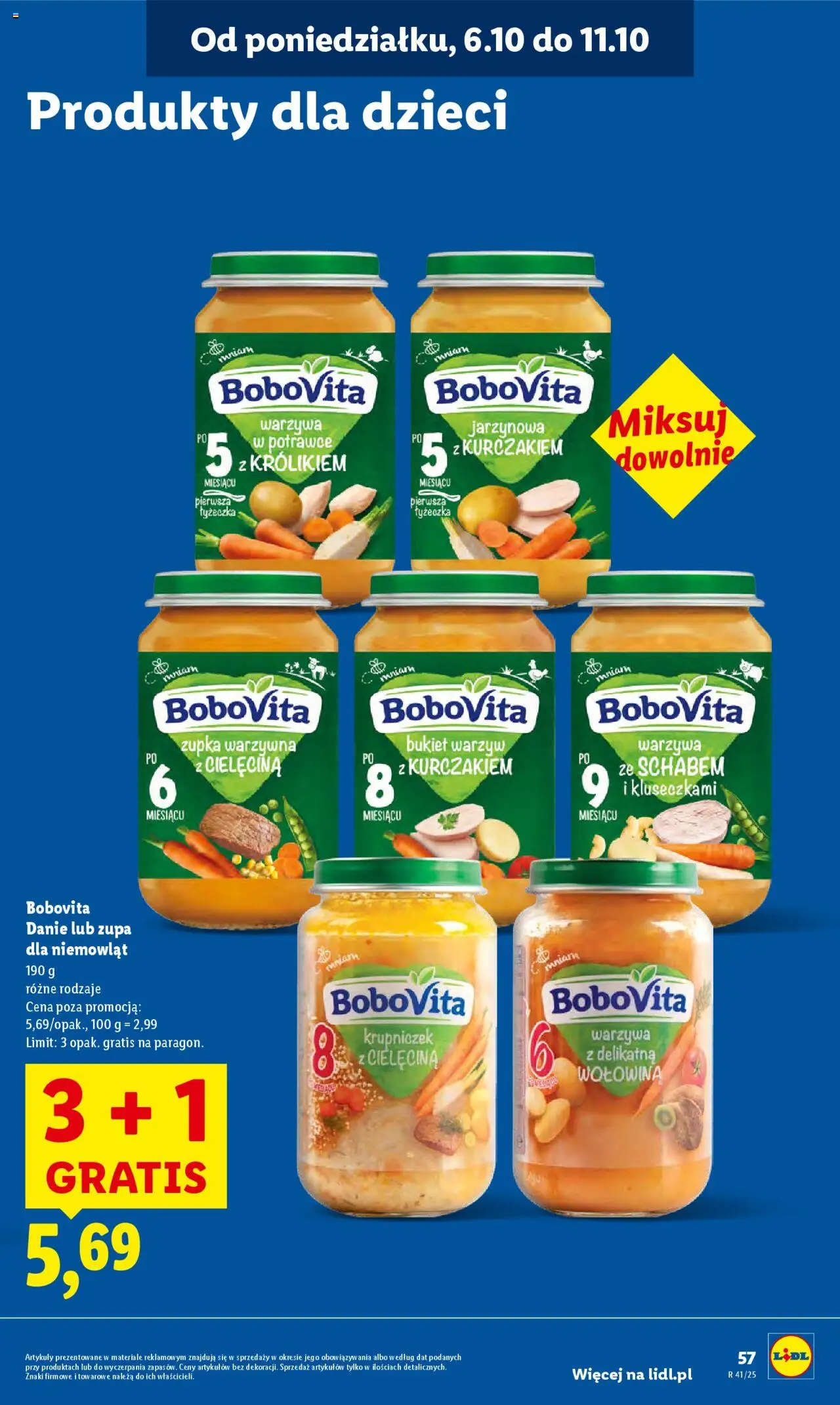 Lidl Gazetka od 06.10.2025 | Strona: 59 | Produkty: Zupa, Wołowina, Warzywa