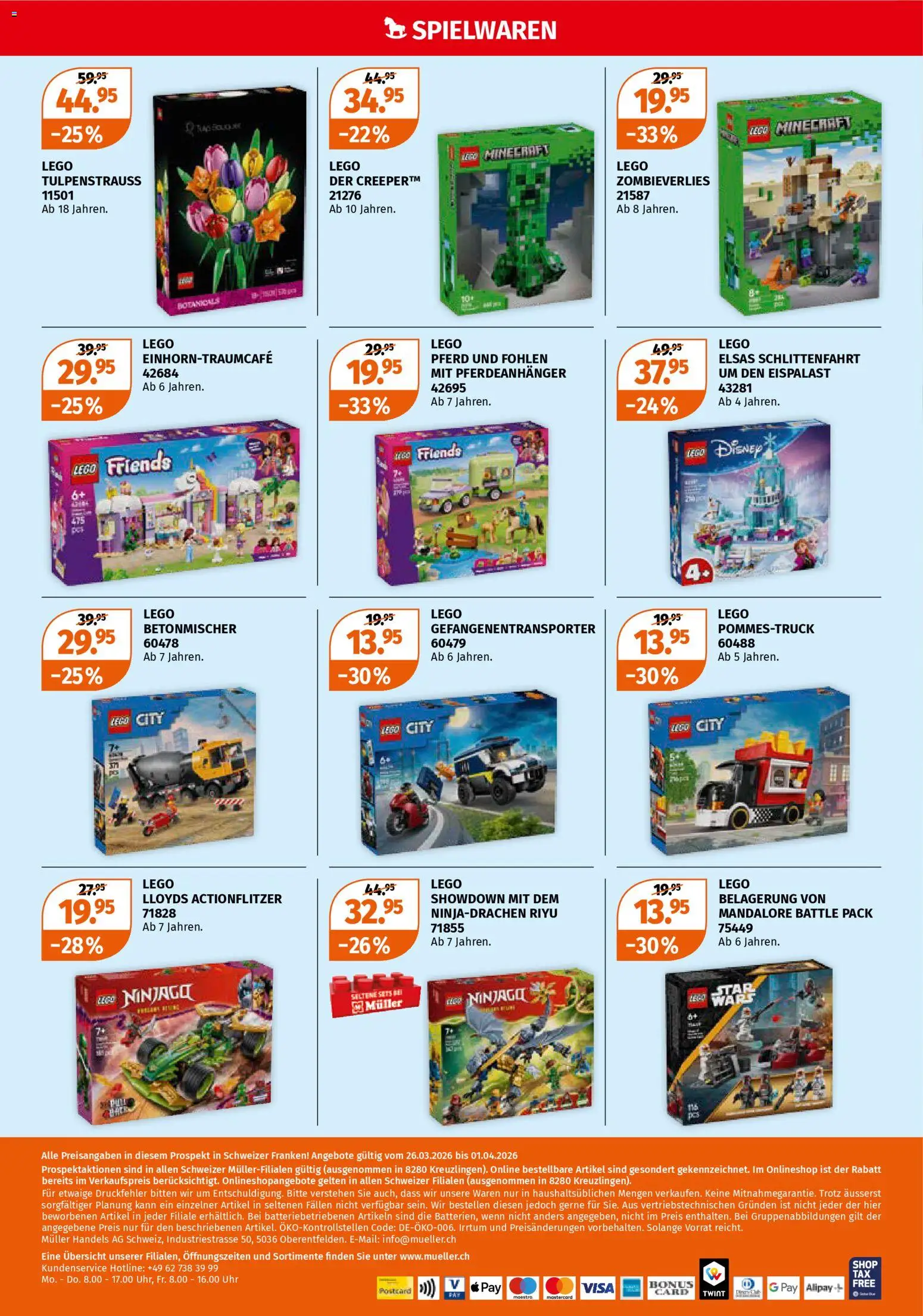 Müller aktionen Spielwaren für Gross und Klein – gültig ab 26.03.2026 | Seite: 8