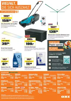 OBI aktionen ab 18.03.2026 gültig | Seite: 16 | Produkte: Salz, Telefon, Uhr, Ladegerät