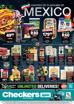 Checkers KwaZulu-Natal - Flavours of Mexico Promotion │ valid from 28.07.2025 | Page: 1
