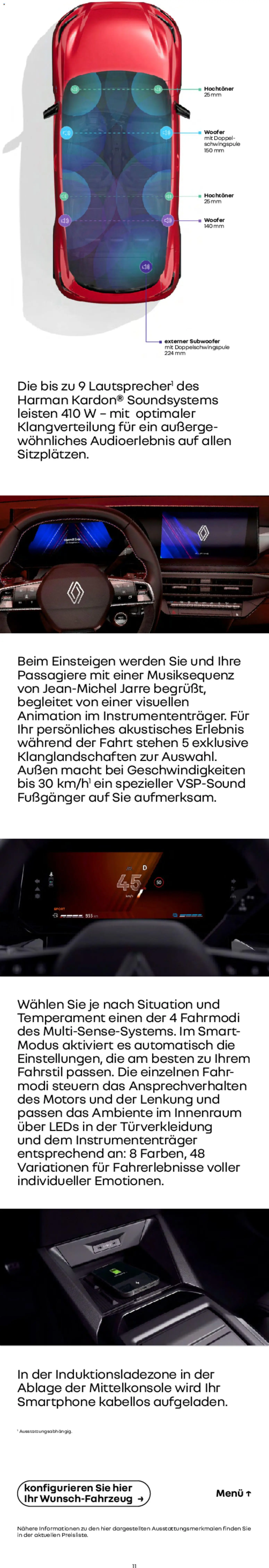 Renault Neuer Clio – gültig ab 01.10.2025 | Seite: 11 | Produkte: Smartphone