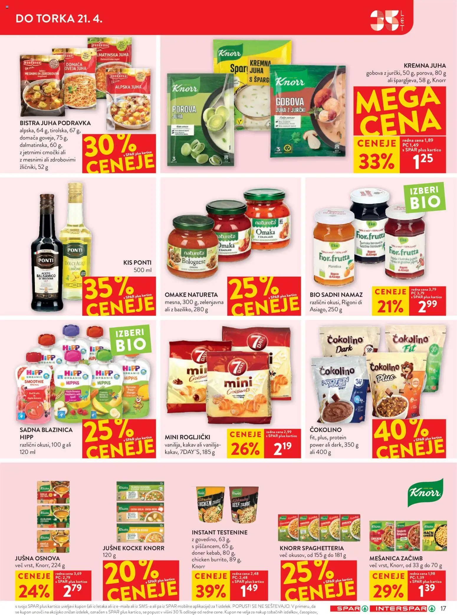 Novi Spar katalog ponudbe – veljaven od 15.04.2026 | Stran: 19