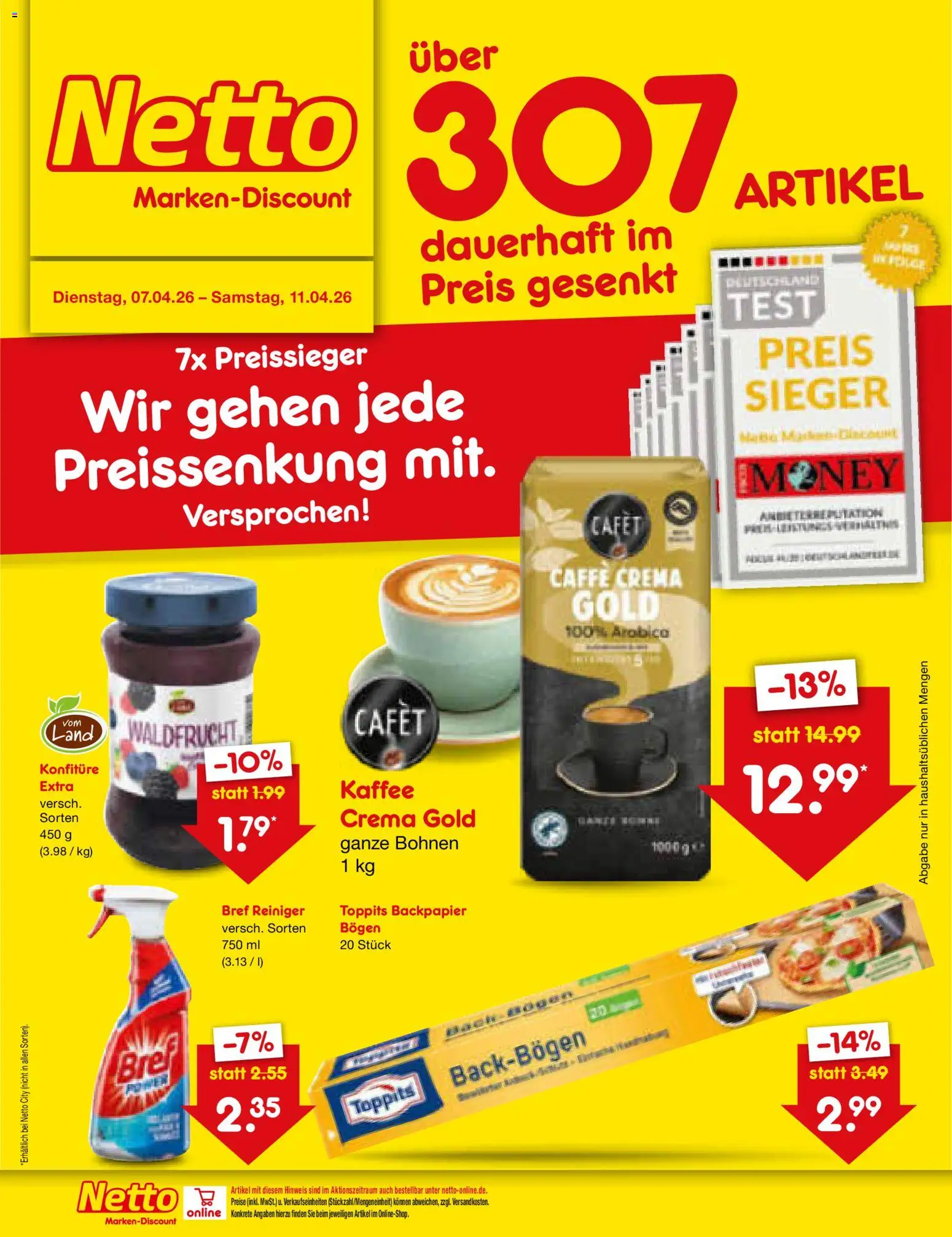 Netto Marken-Discount Prospekt 	 – gültig ab 13.04.2026 | Seite: 60 | Produkte: Kaffee