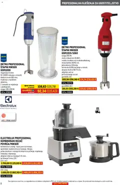 Metro katalog | vrijedi od 01.09.2025 | Stranica: 2 | Proizvodi: Mikser, Štapni mikser, Disk, Rezač