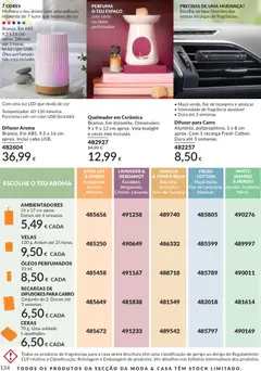 Pré-visualização Catálogo Avon Campanha 3 válido de 01.03.2026 | Página: 152 | Produtos: USB, Óleo, Maça, Velas