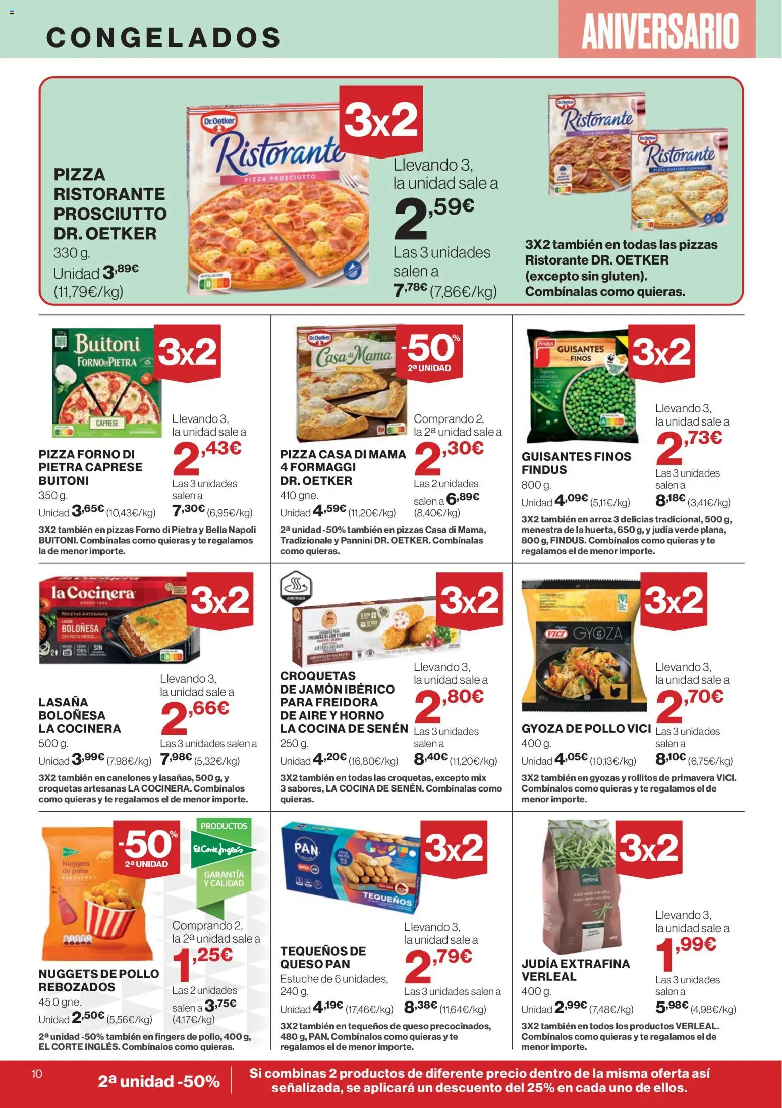 Supercor folleto │ válido desde el 23.10.2025 | Página: 10 | Productos: Queso, Arroz, Horno, Lasaña