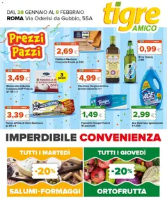 Anteprima del volantino Tigre Amico Roma catalogo valido a partire dal 28.01.2026