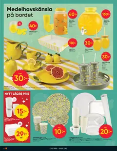 Dollar Store erbjudanden - Förhandsvisning av reklamblad från butik Dollar Store aktuell från 06.04.2026 | Sida: 4 | Produkter: Salt, Citruspress, Servetter, Duk
