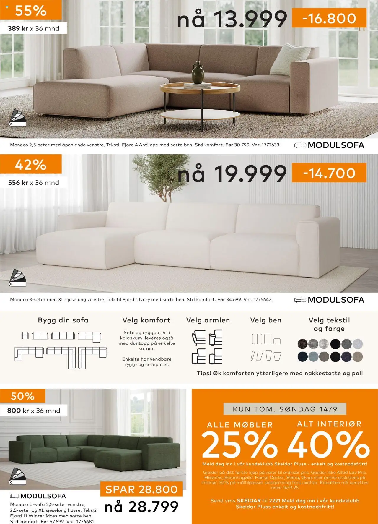  | Side: 2 | Produkter: Суміш дитяча, Sofa, Solskjerming, Sjeselong