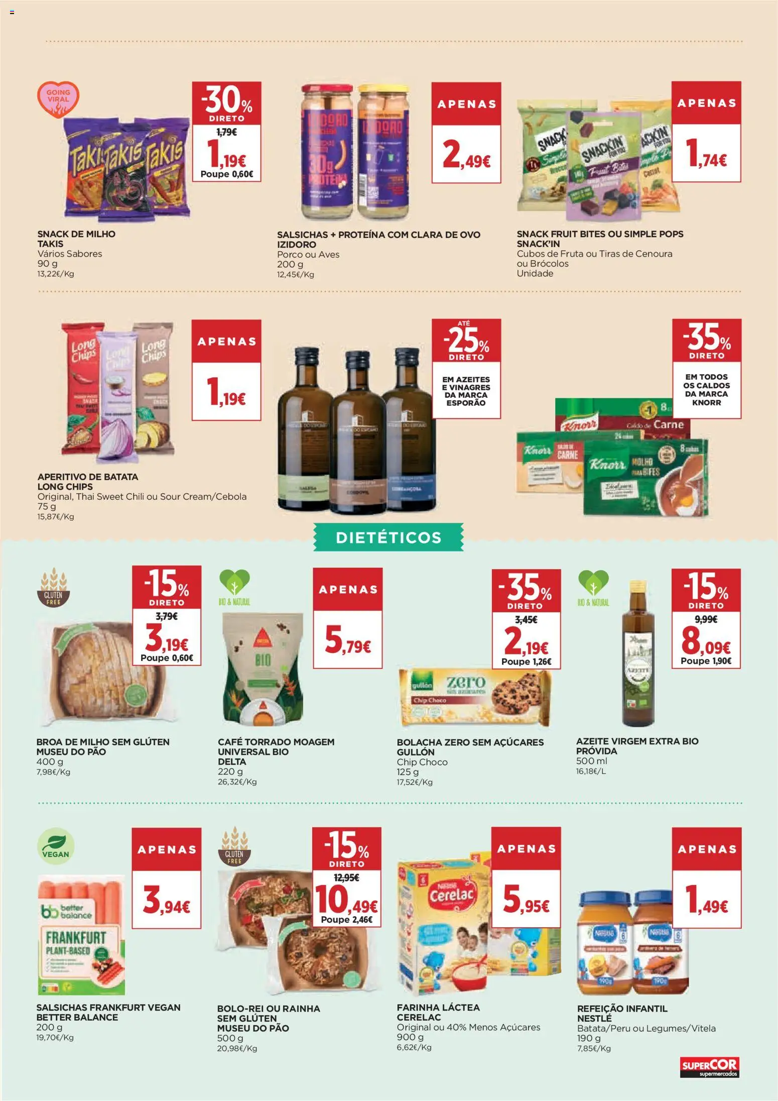 El Corte Ingles folheto │ válido de 05.12.2025 | Página: 9 | Produtos: Brócolos, Azeite, Farinha láctea, Cenoura