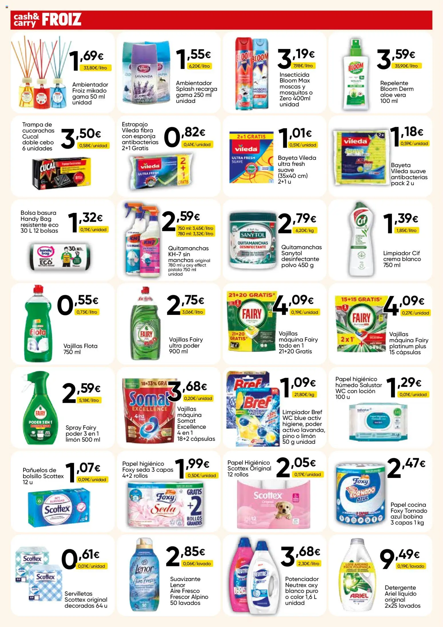 Froiz - Folleto Cash │ válido desde el 09.04.2026 | Página: 14