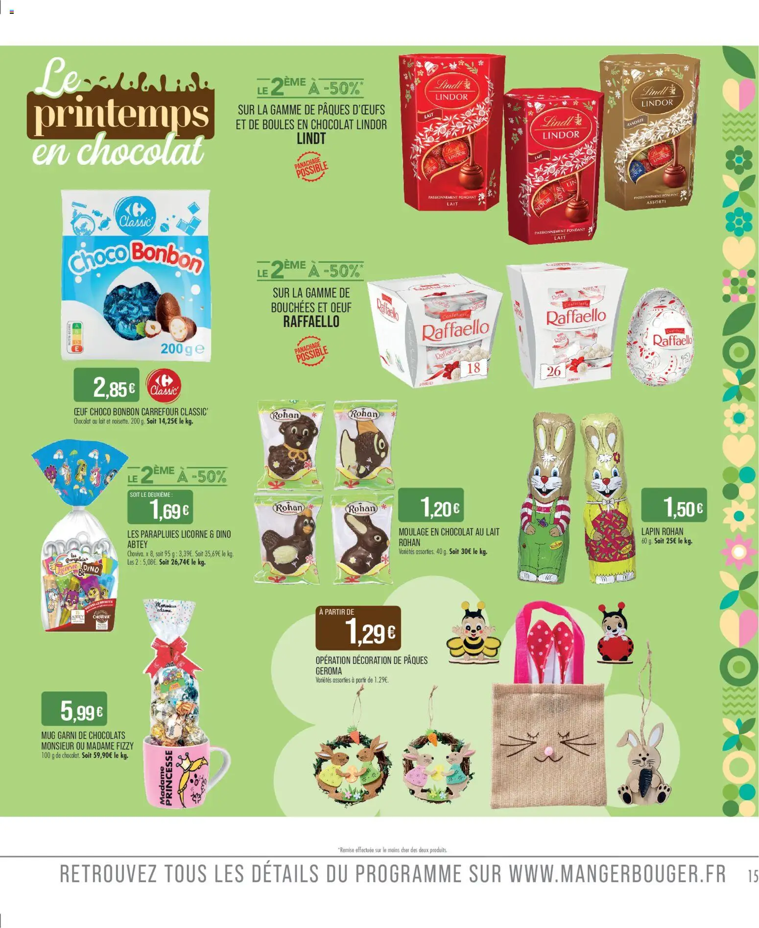 {H1} | Page: 17 | Produits: Lapin, Lait, Chocolat, Lindt