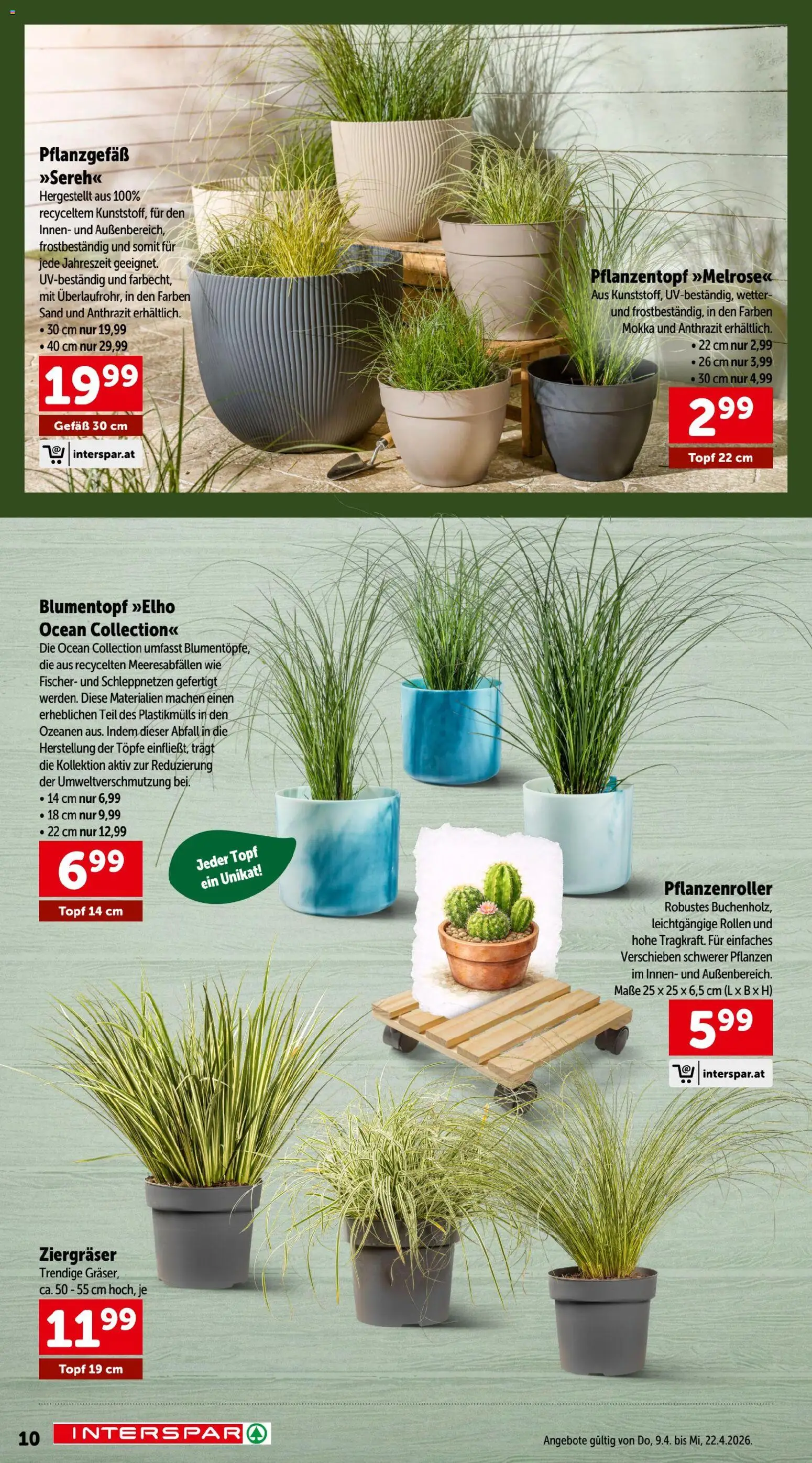 Interspar Mein Grünes Zuhause gültig ab 09.04.2026 | Seite: 10