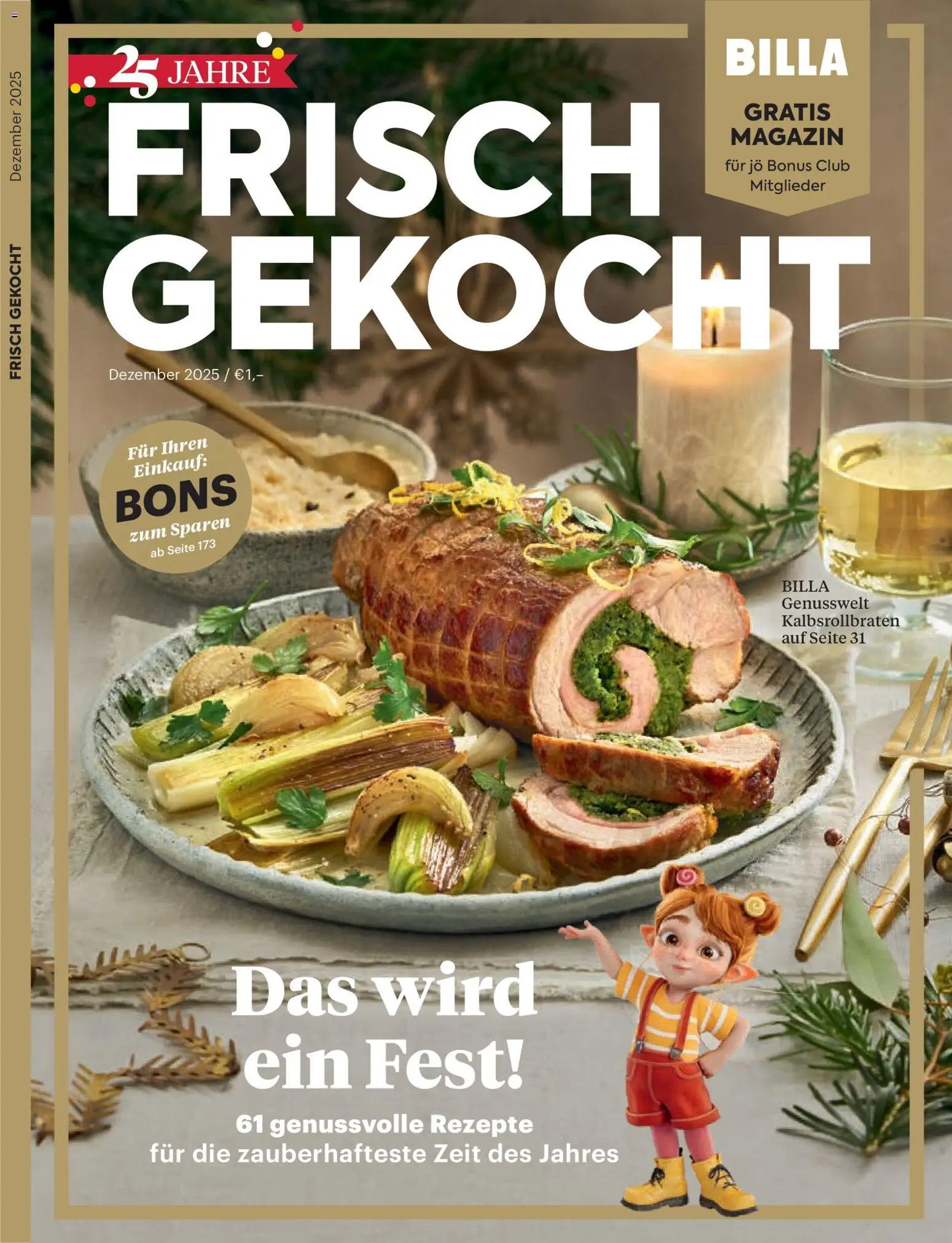 Billa  Frisch Gekocht gültig ab 01.12.2025 | Seite: 1