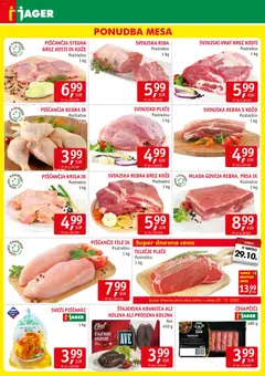 Jager katalog akcije – veljaven od 29.10.2025 | Stran: 3 | Izdelki: Čevapčiči, Piščančja bedra, Piščančja krila, Bilderrahmen