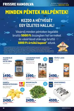 Metro - Élelmiszer és Szezonális katalógus 2026/03 - amely érvényes a következő dátumtól: 01.03.2026 | Oldal: 22