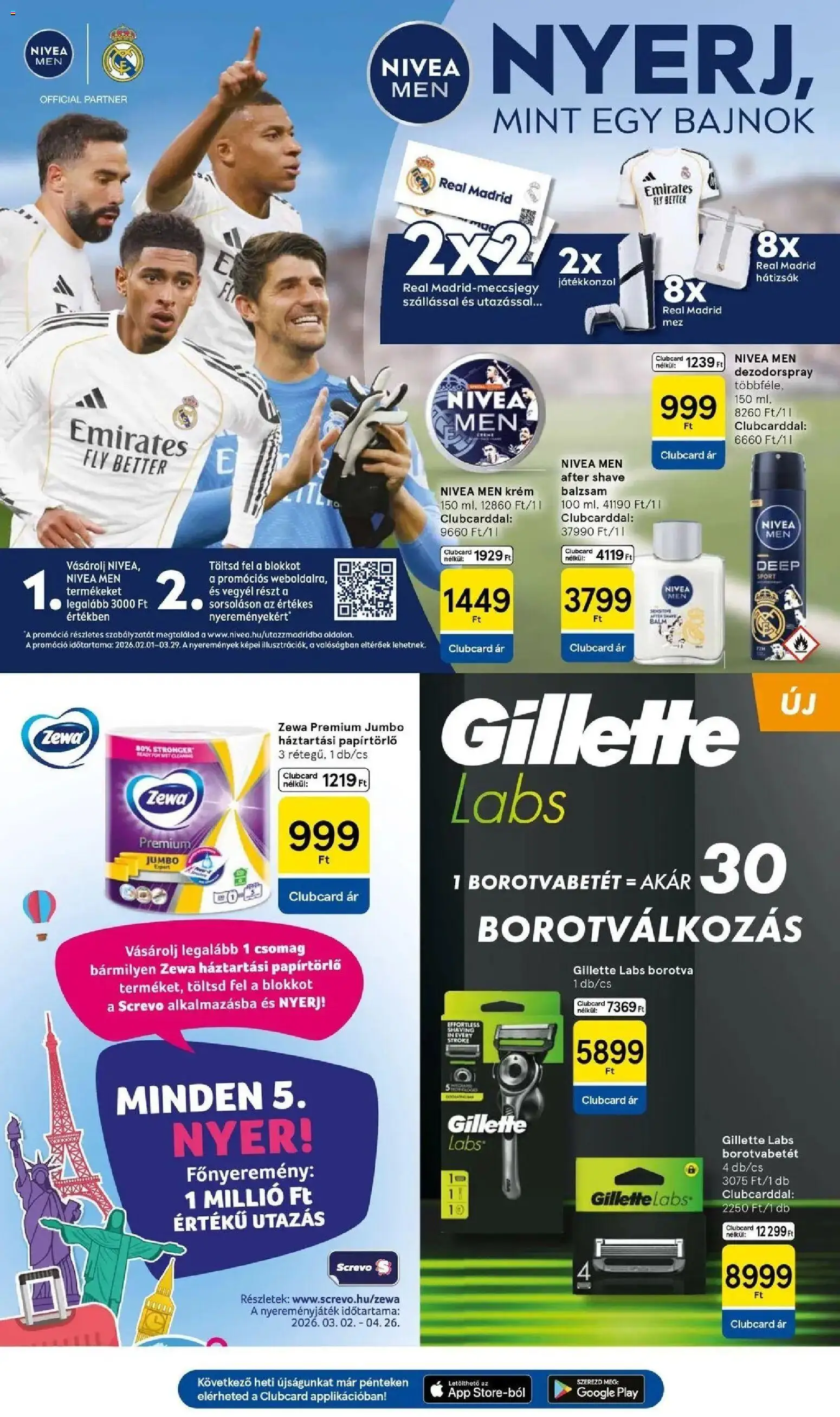 Tesco akciós ujság - amely érvényes a következő dátumtól: 26.03.2026 | Oldal: 29 | Termékek: Hátizsák, Játékkonzol, Borotvabetét, Borotva