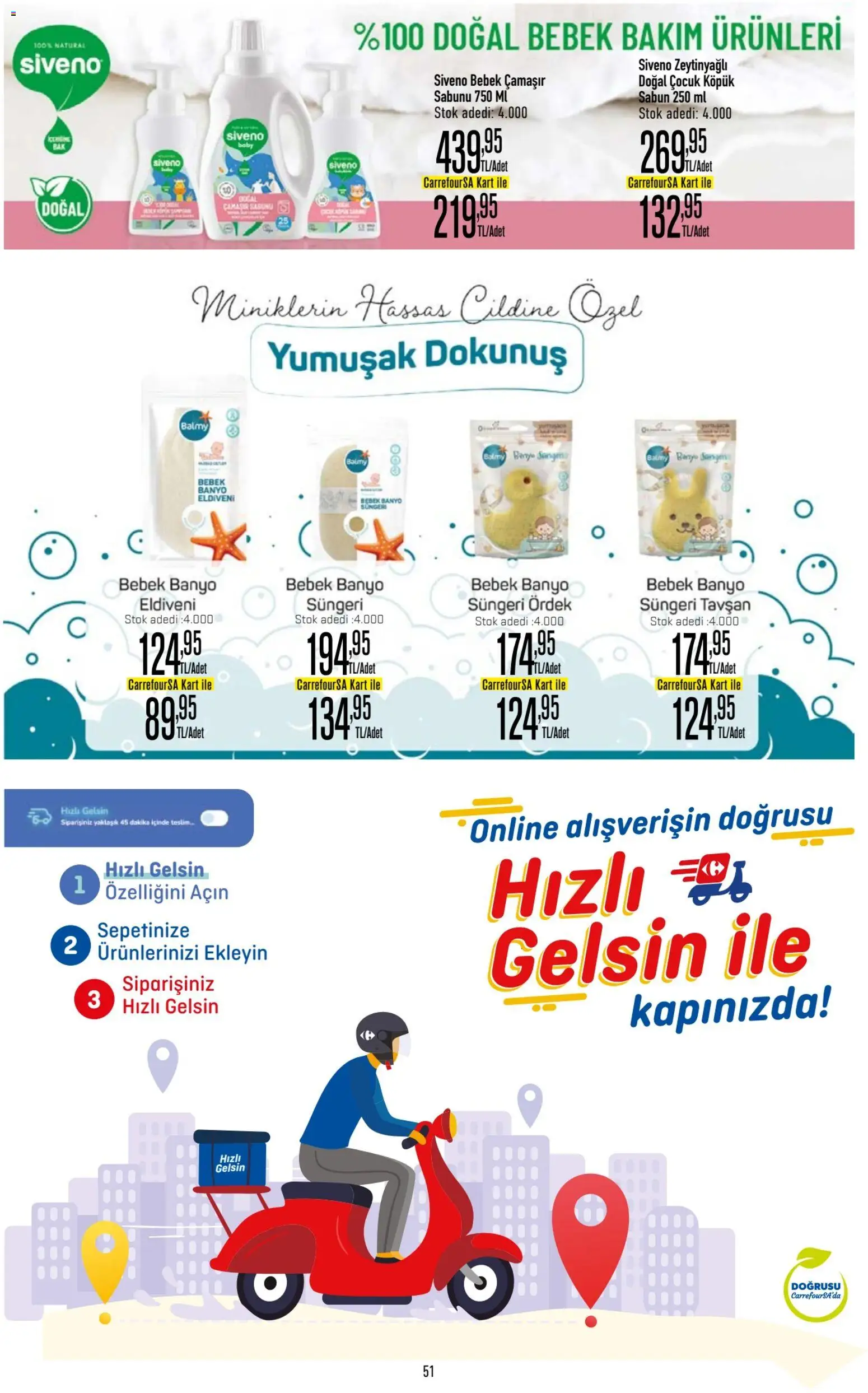 CarrefourSA Katalog - 06.11.2025 tarihinden itibaren geçerlidir | Sayfa: 51 | Ürünler: Banyo, Sabun