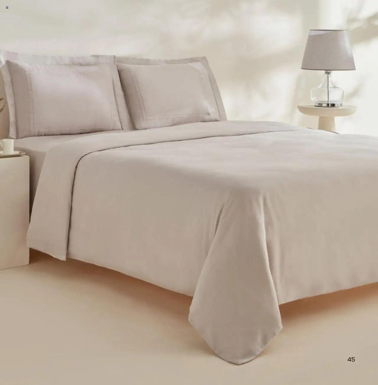 Karaca - Karaca Home - White Collection - 03.03.2025 tarihinden itibaren geçerlidir | Sayfa: 45 | Ürünler: Yatak, Yastık, Nevresim, Yastık kılıfı