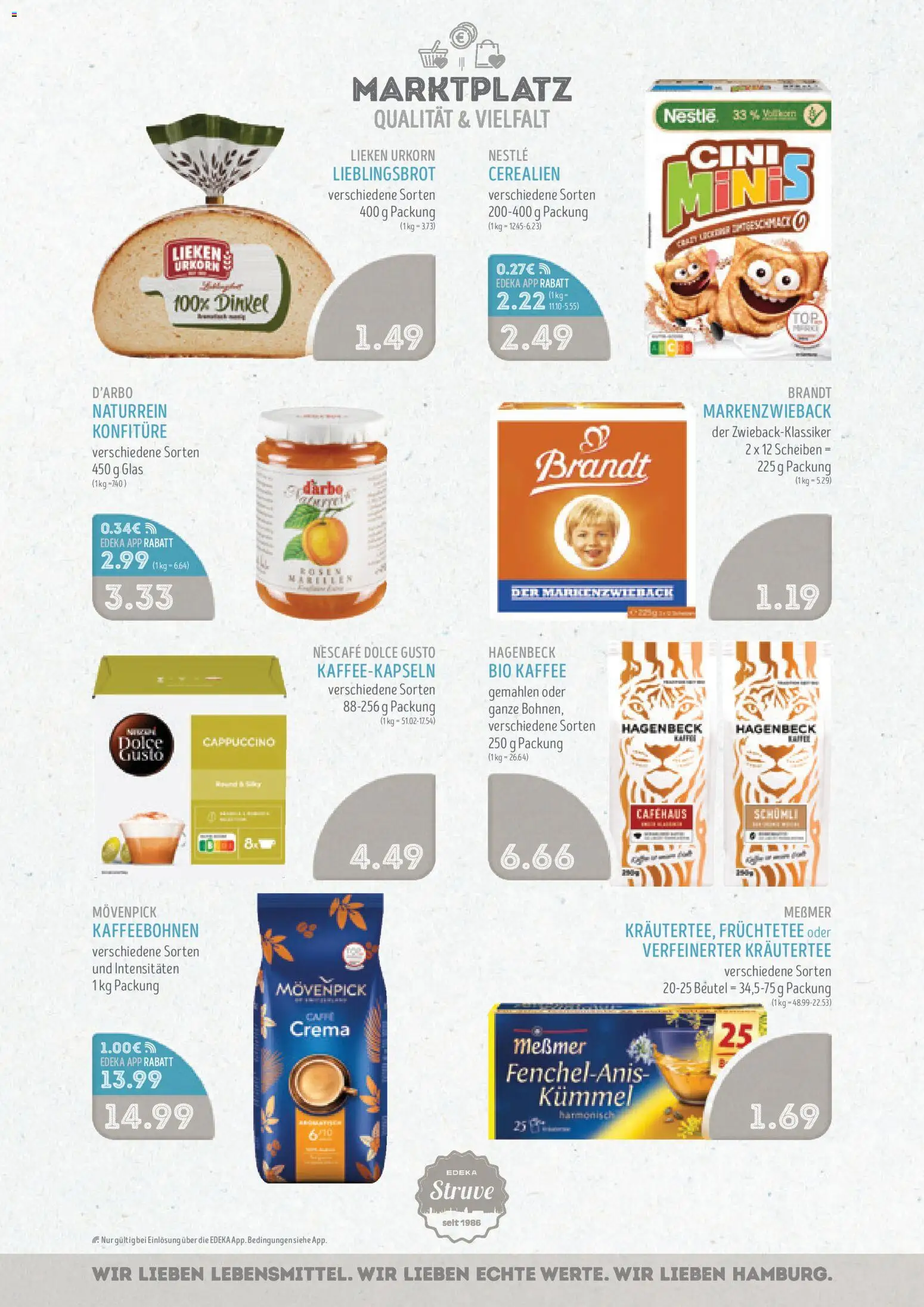 Edeka Struve Prospekt 	 – gültig ab 02.03.2026 | Seite: 10 | Produkte: Nescafe, Kaffee, Messmer, Dolce gusto